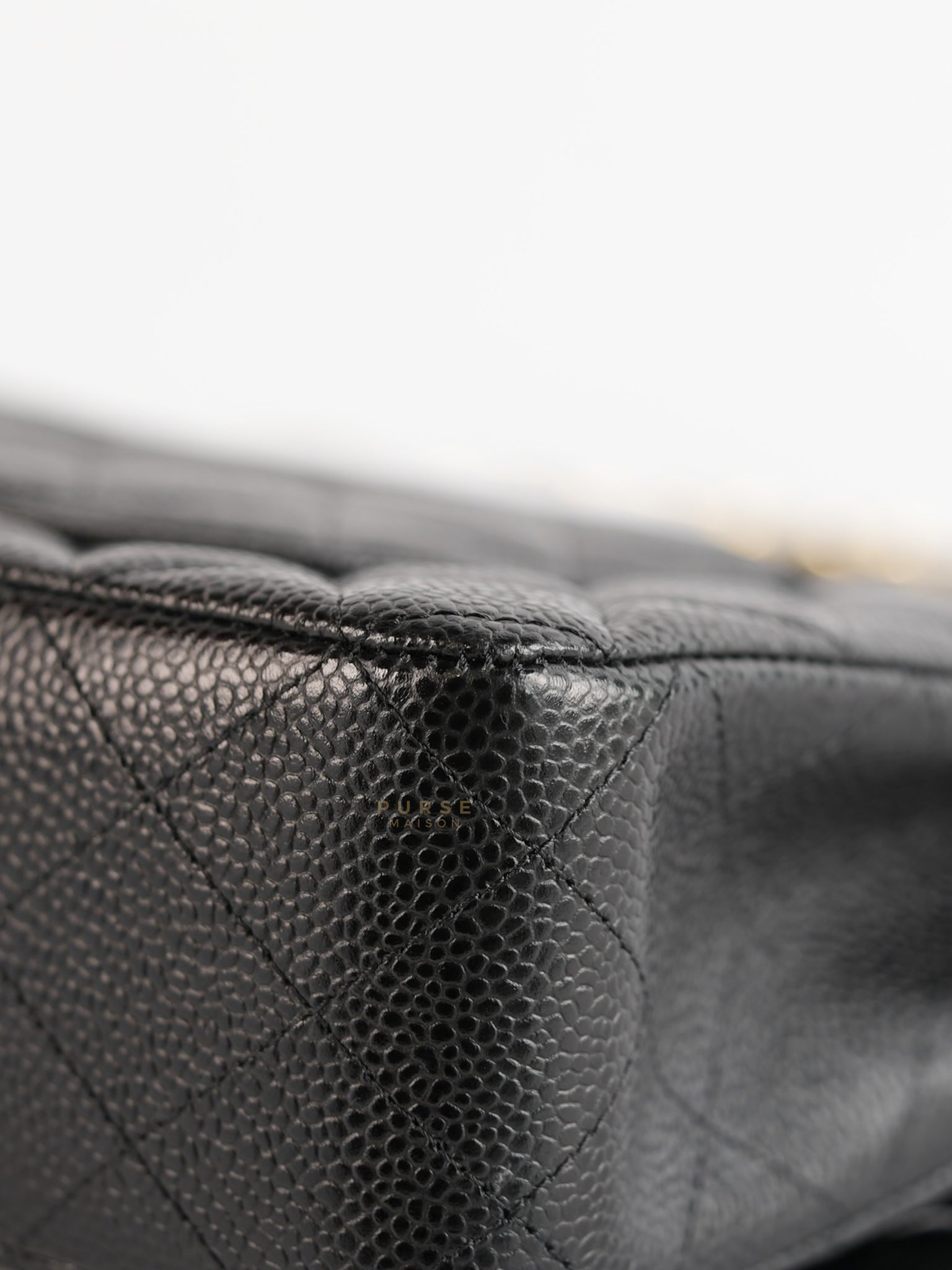 Classic Double Flap Medium in Black Caviar Gold Hardware(Series 23)