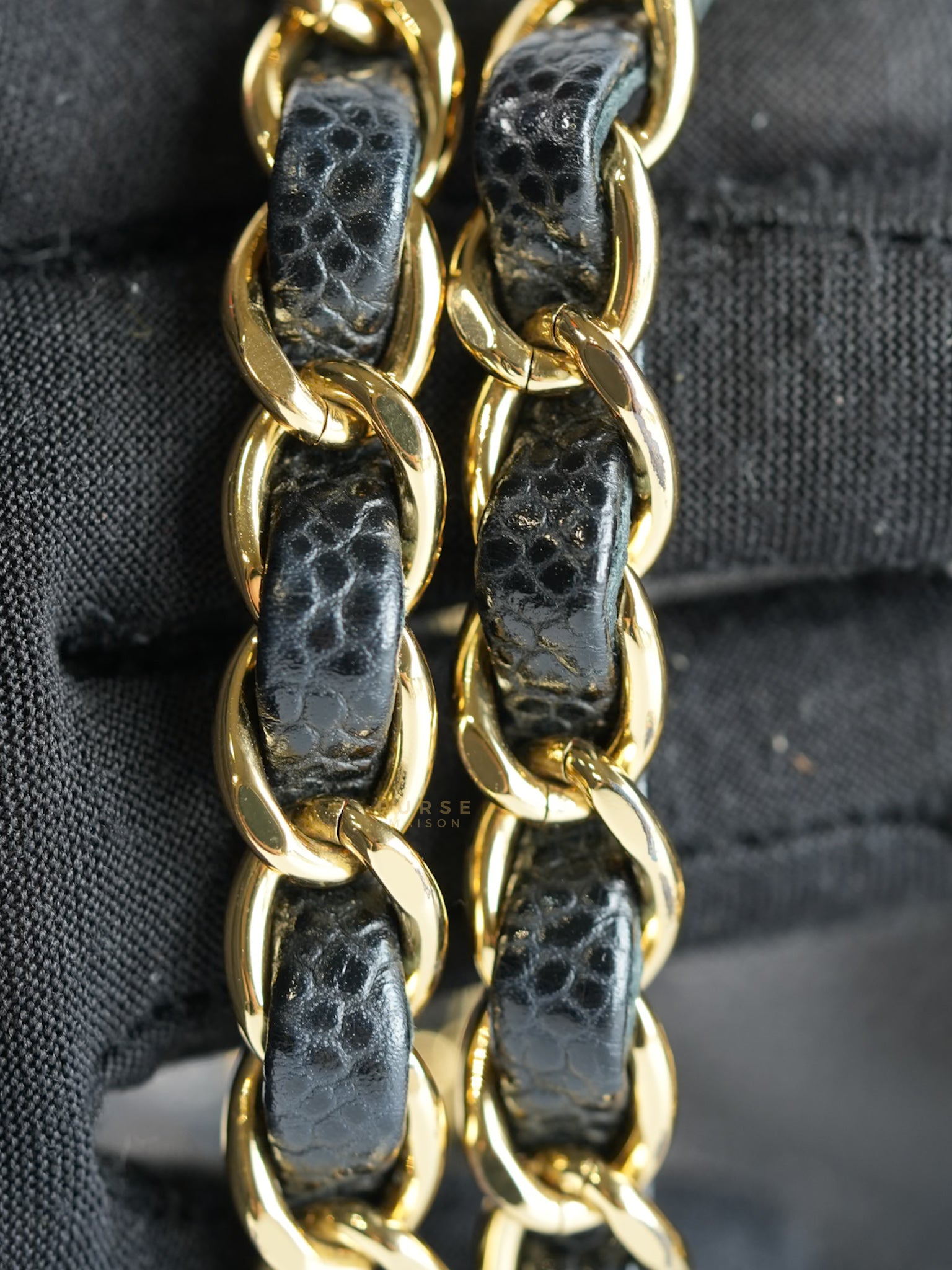 Classic Double Flap Medium in Black Caviar Gold Hardware(Series 23)