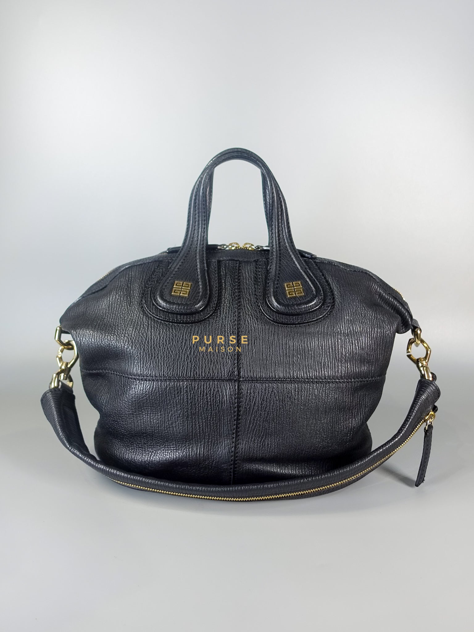 Nightingale Small Black Calfskin Bag | Purse Maison Luxury Bags Shop