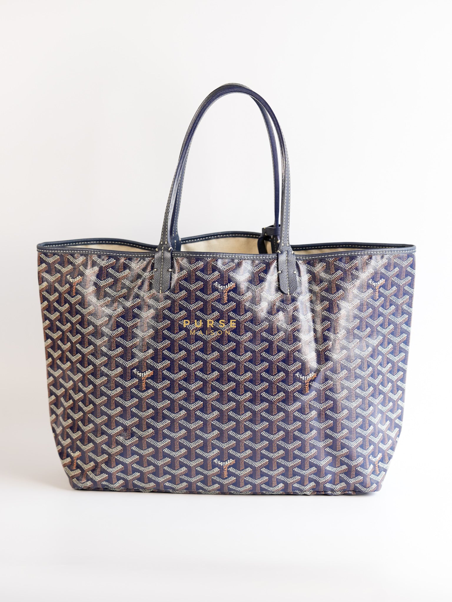 Saint Louis PM in Navy Blue Tote Bag | Purse Maison Luxury Bags Shop