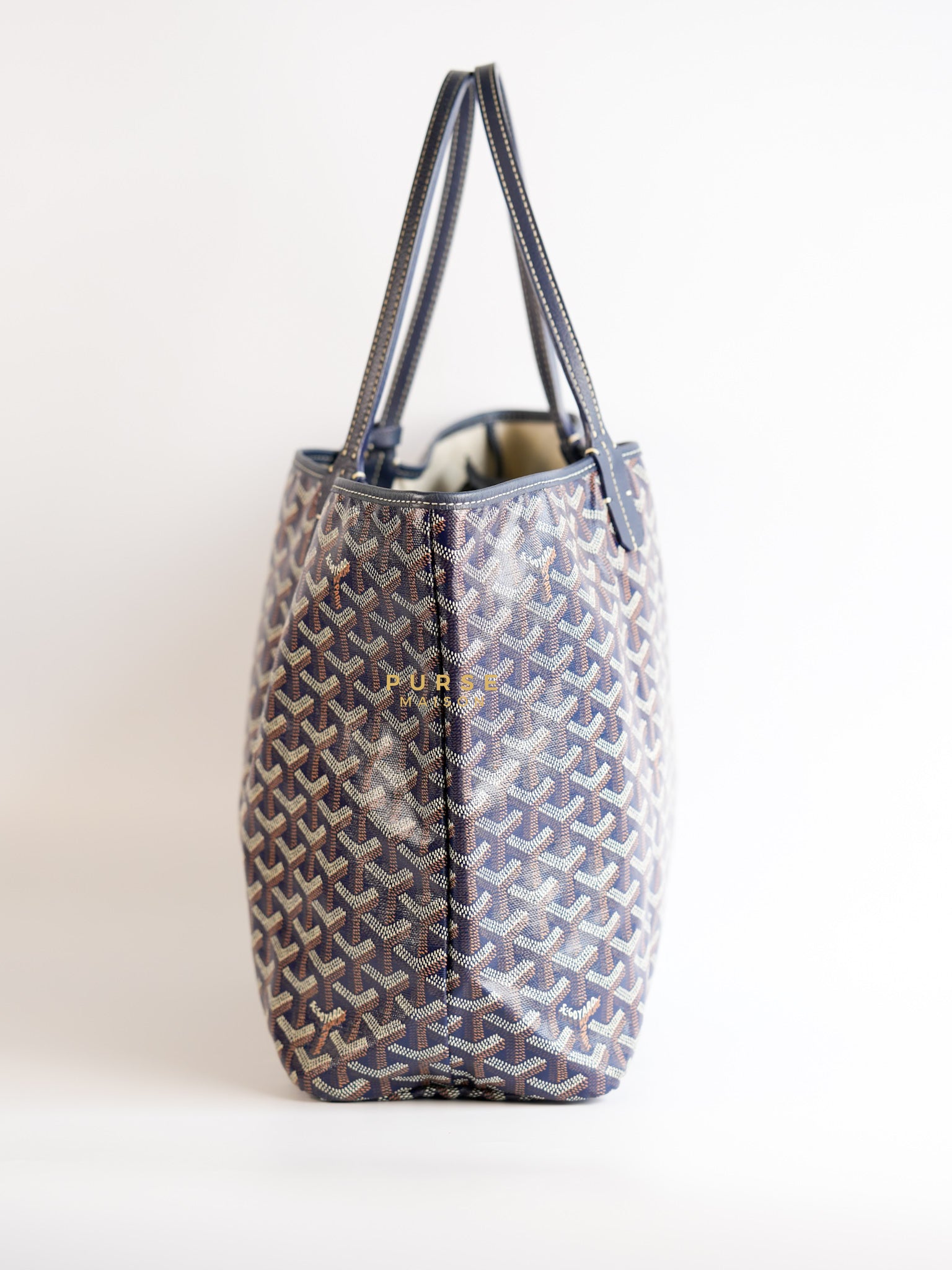 Saint Louis PM in Navy Blue Tote Bag | Purse Maison Luxury Bags Shop