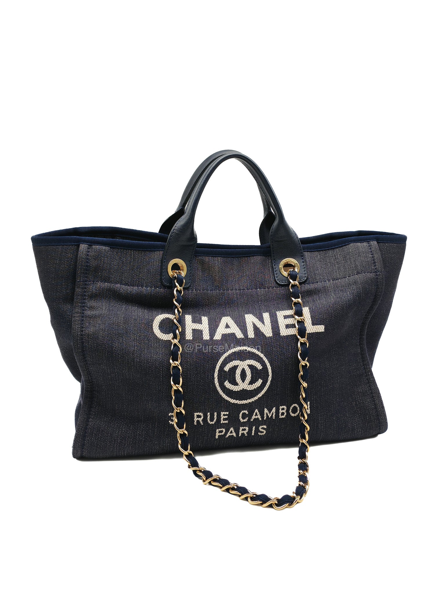 Chanel Deauville Denim Tote Bag Series 17/21