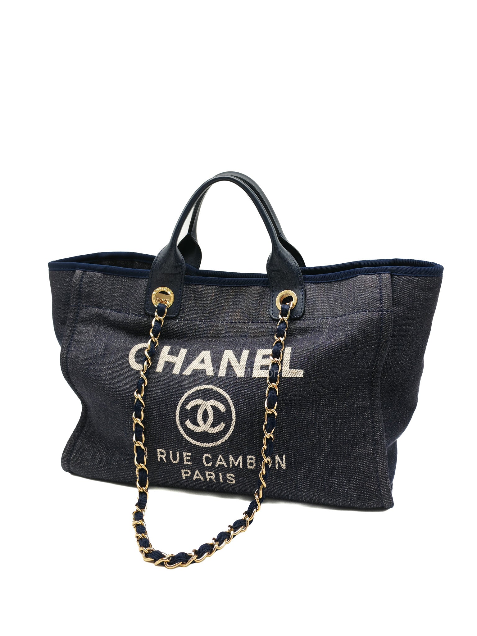 Chanel Deauville Denim Tote Bag Series 17/21