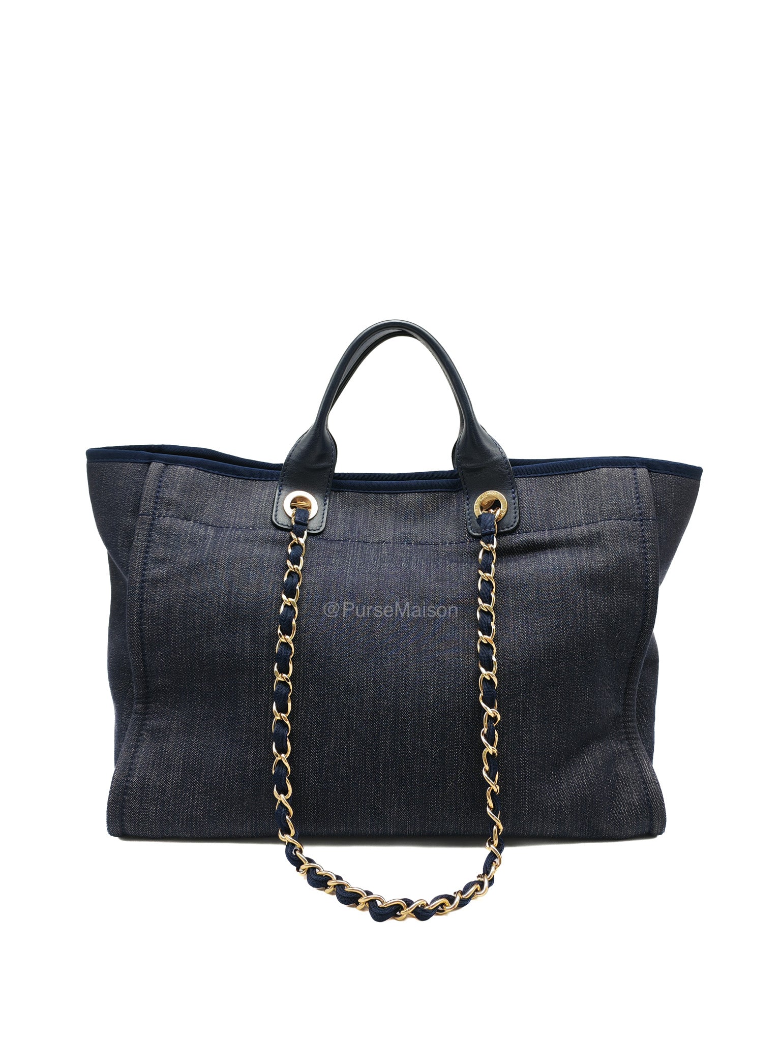 Chanel Deauville Denim Tote Bag Series 17/21