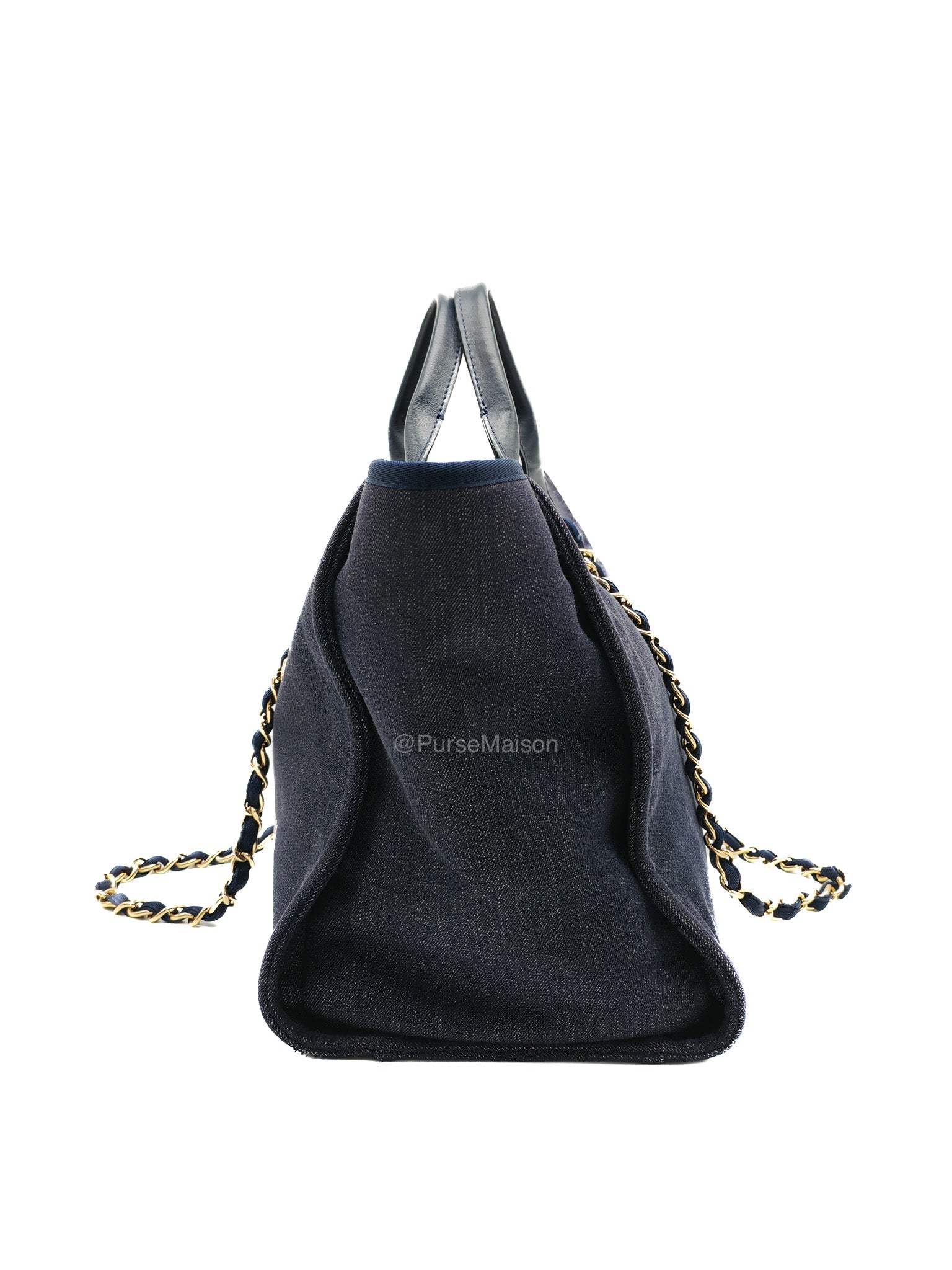 Chanel Deauville Denim Tote Bag Series 17/21