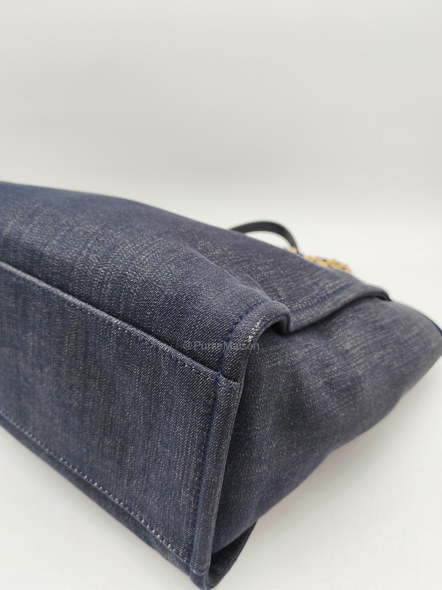 Chanel Deauville Denim Tote Bag Series 17/21