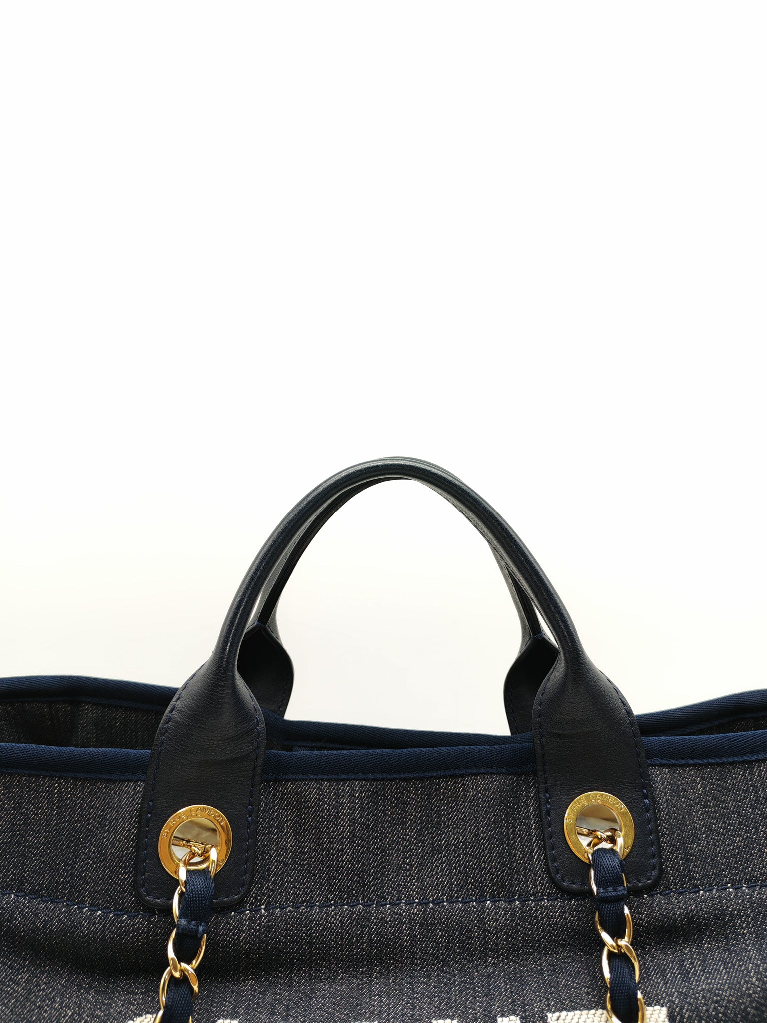 Chanel Deauville Denim Tote Bag Series 17/21