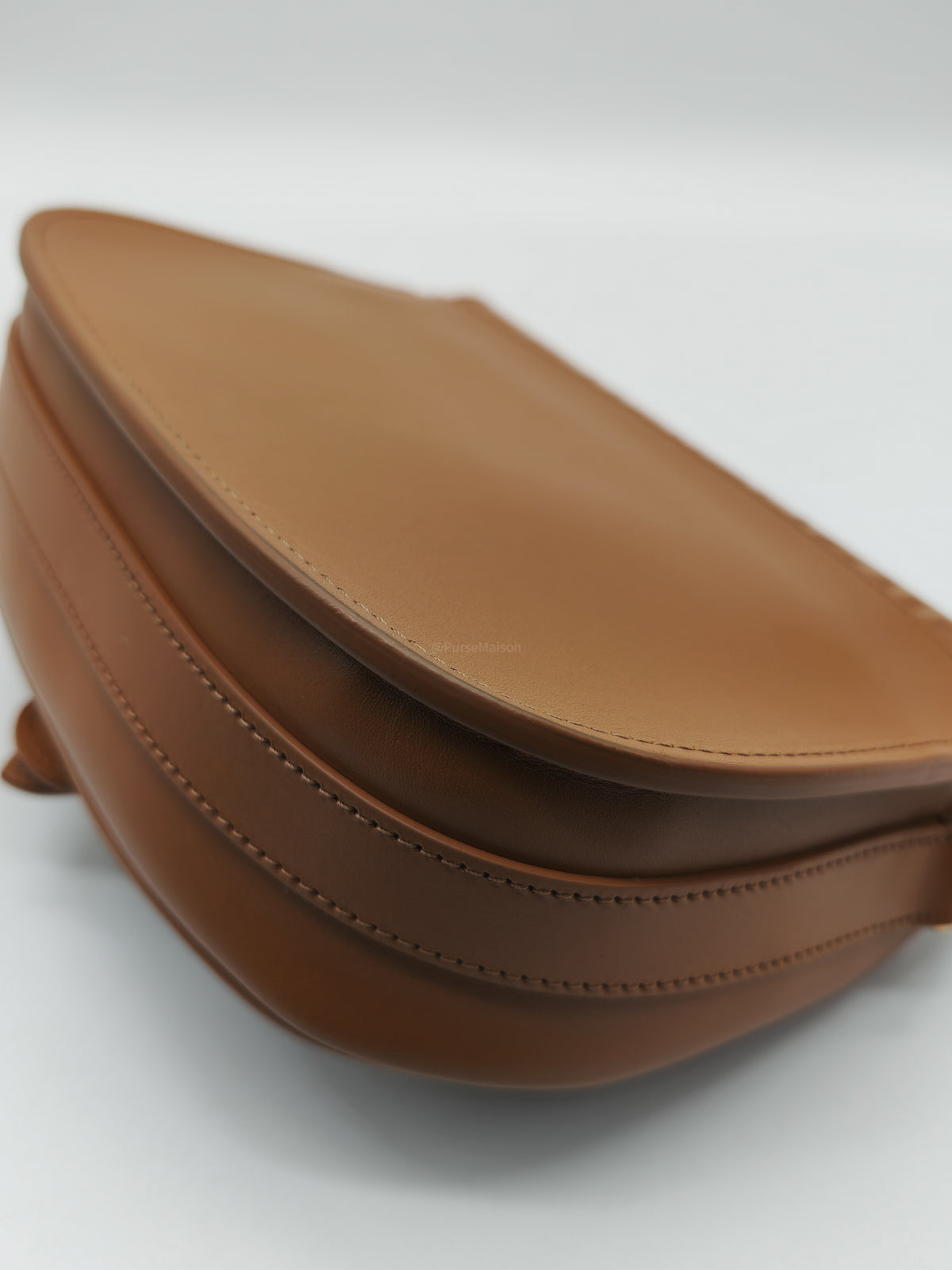 Dior Bobby Crossbody Bag Medium in Cognac Calfskin Leather