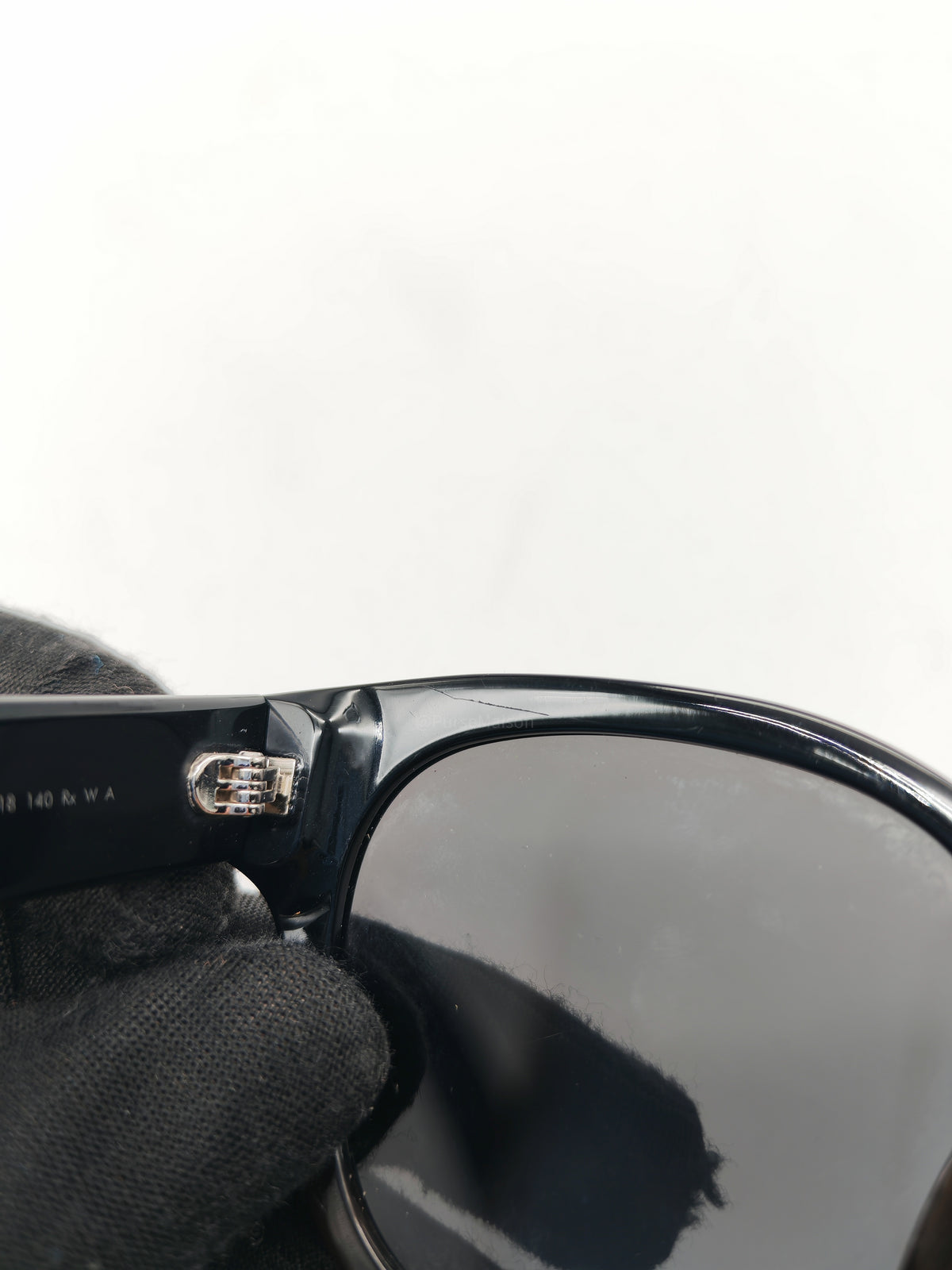 Christian Dior SIgnature B6F Dark Acetate Frame Sunglasses