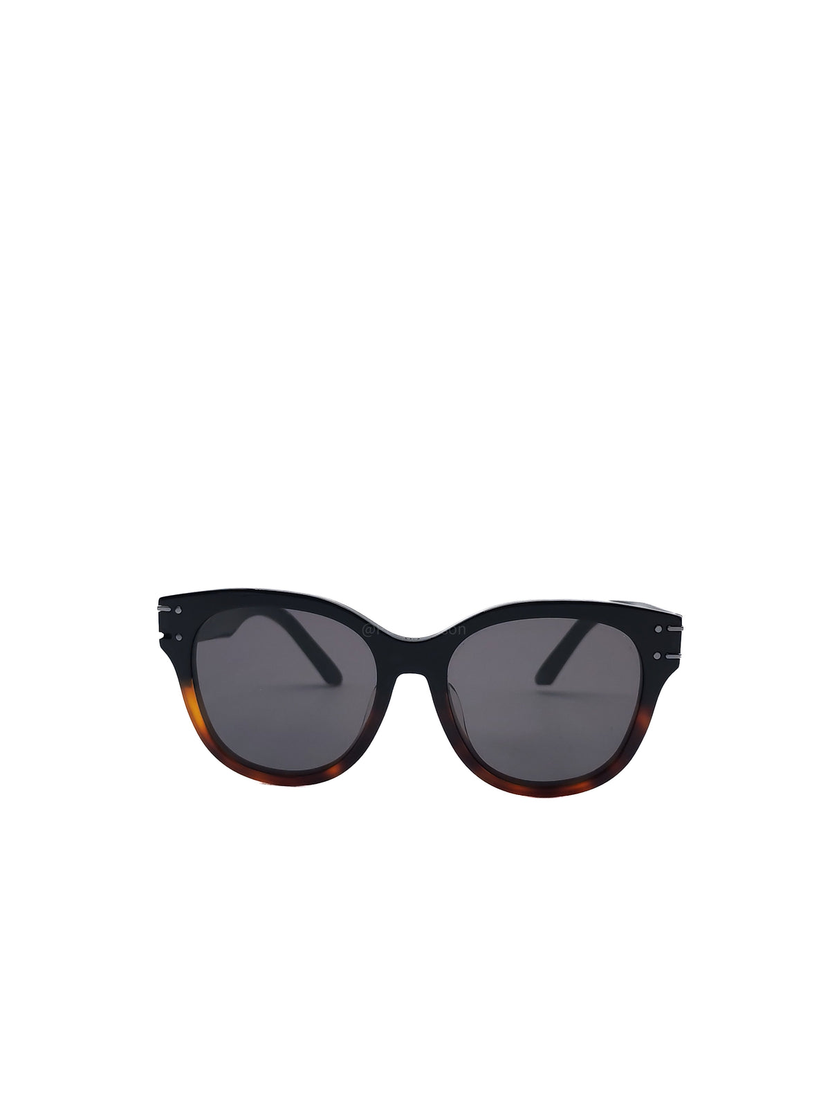 Christian Dior SIgnature B6F Dark Acetate Frame Sunglasses