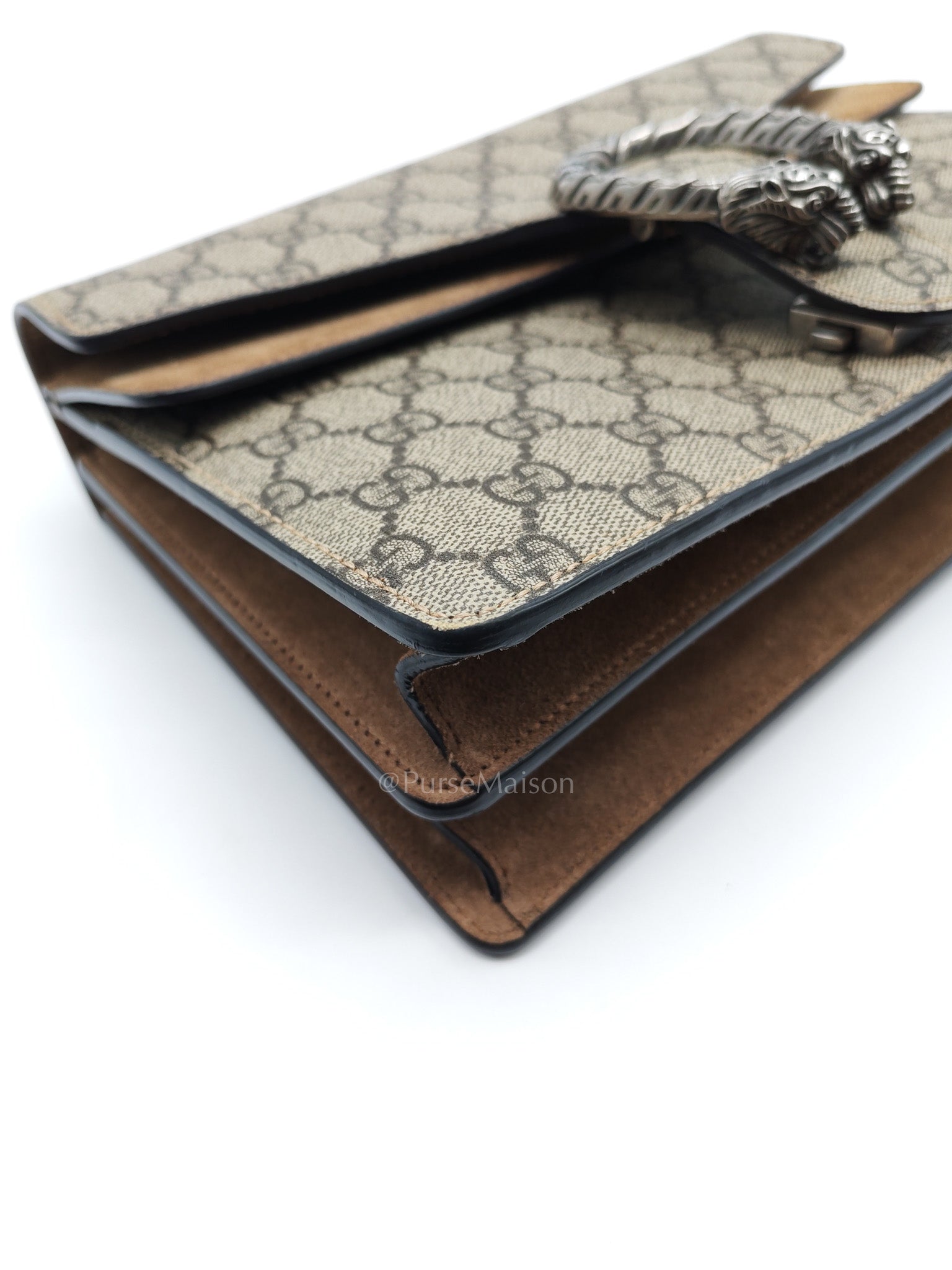 Gucci Dionysus Small in GG Supreme Coated Canvas Shoulder Bag