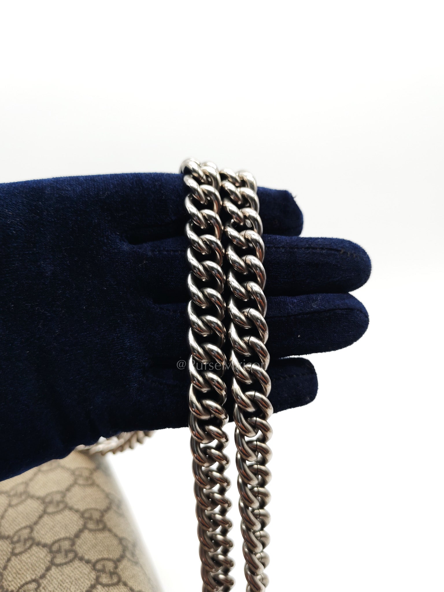 Gucci Dionysus Small in GG Supreme Coated Canvas Shoulder Bag