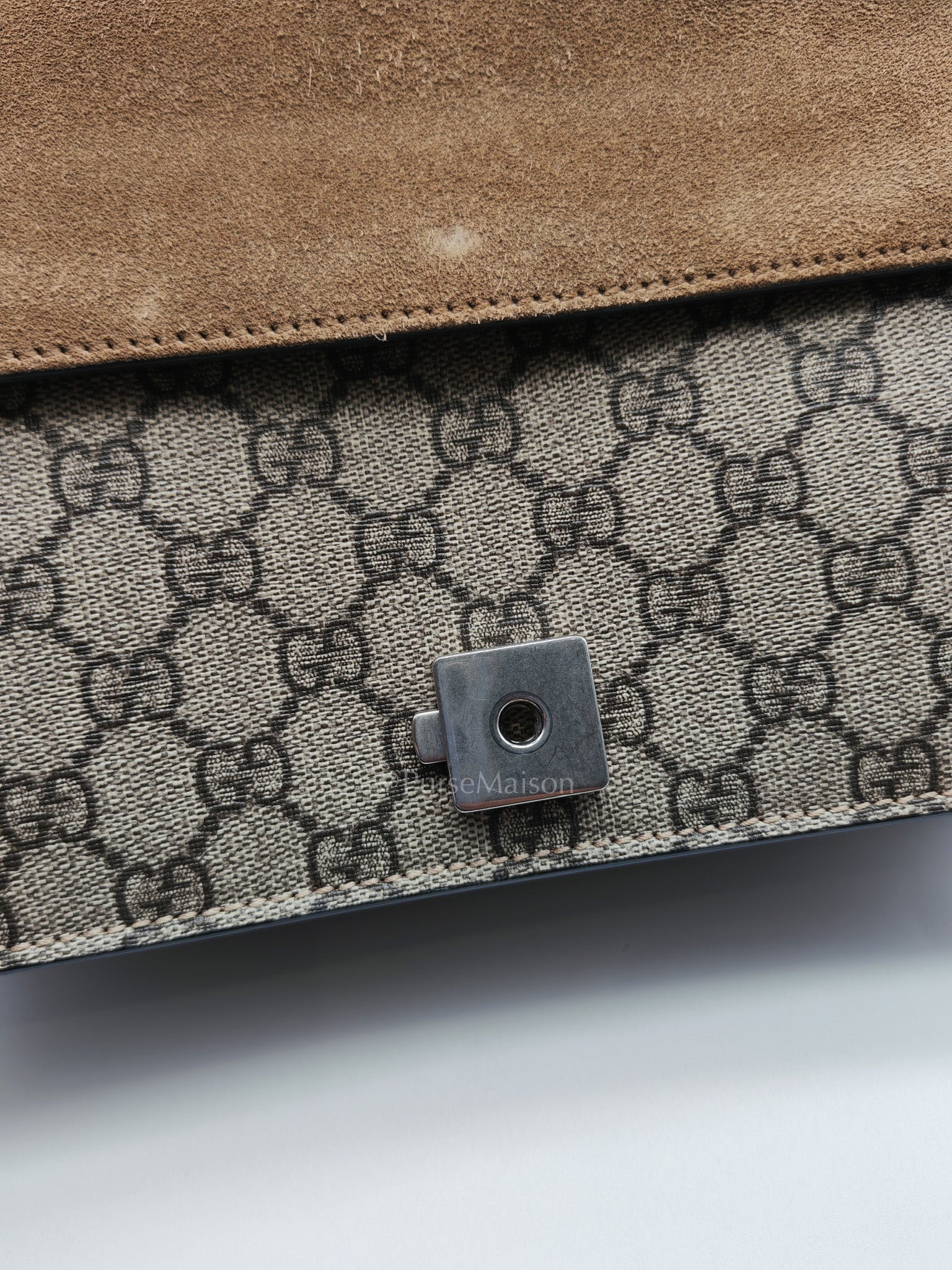 Gucci Dionysus Small in GG Supreme Coated Canvas Shoulder Bag