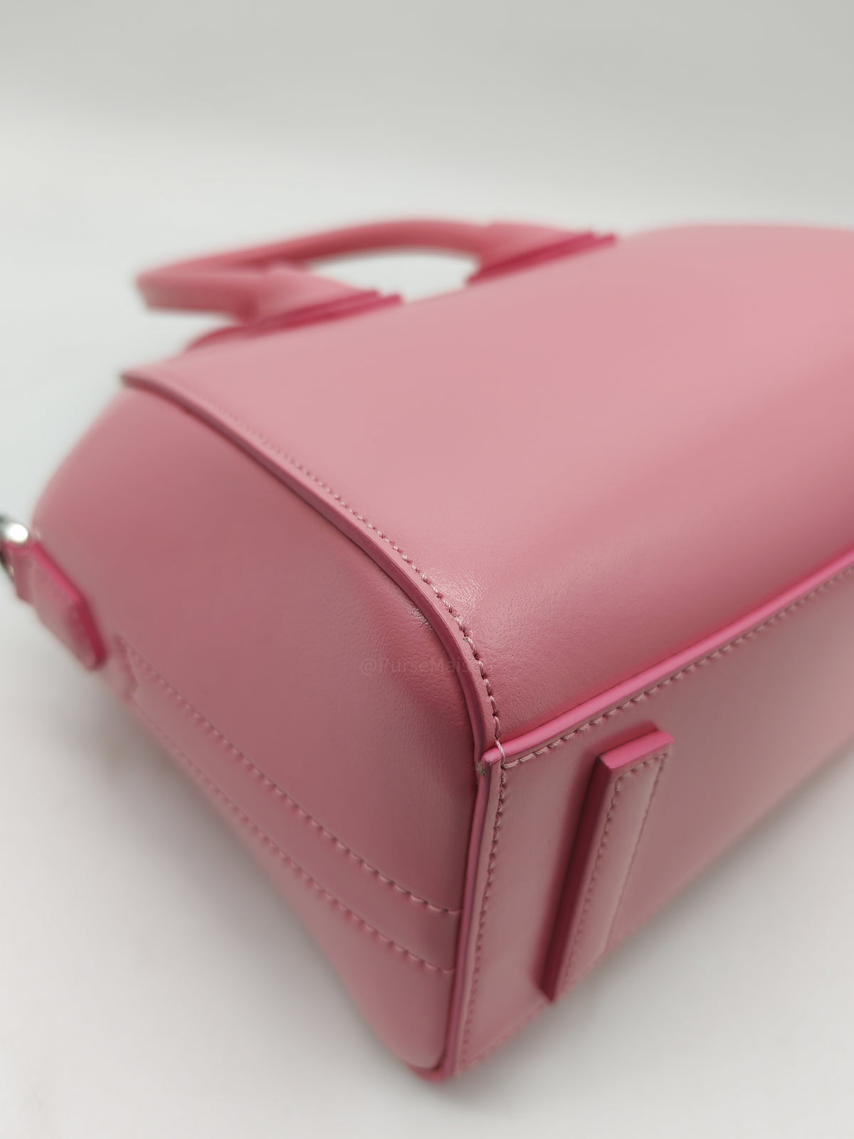 Givenchy Antigona Mini in Pink Calfskin Leather and Silver Hardware