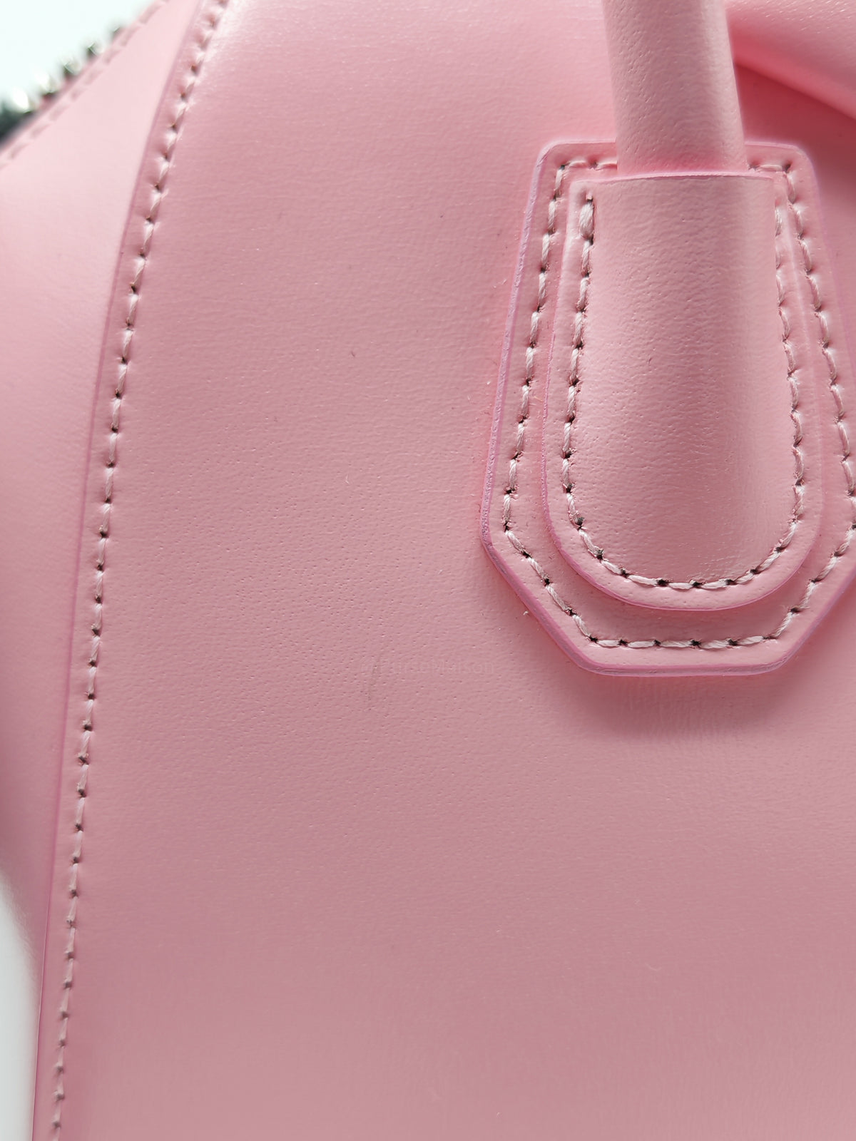 Givenchy Antigona Mini in Pink Calfskin Leather and Silver Hardware