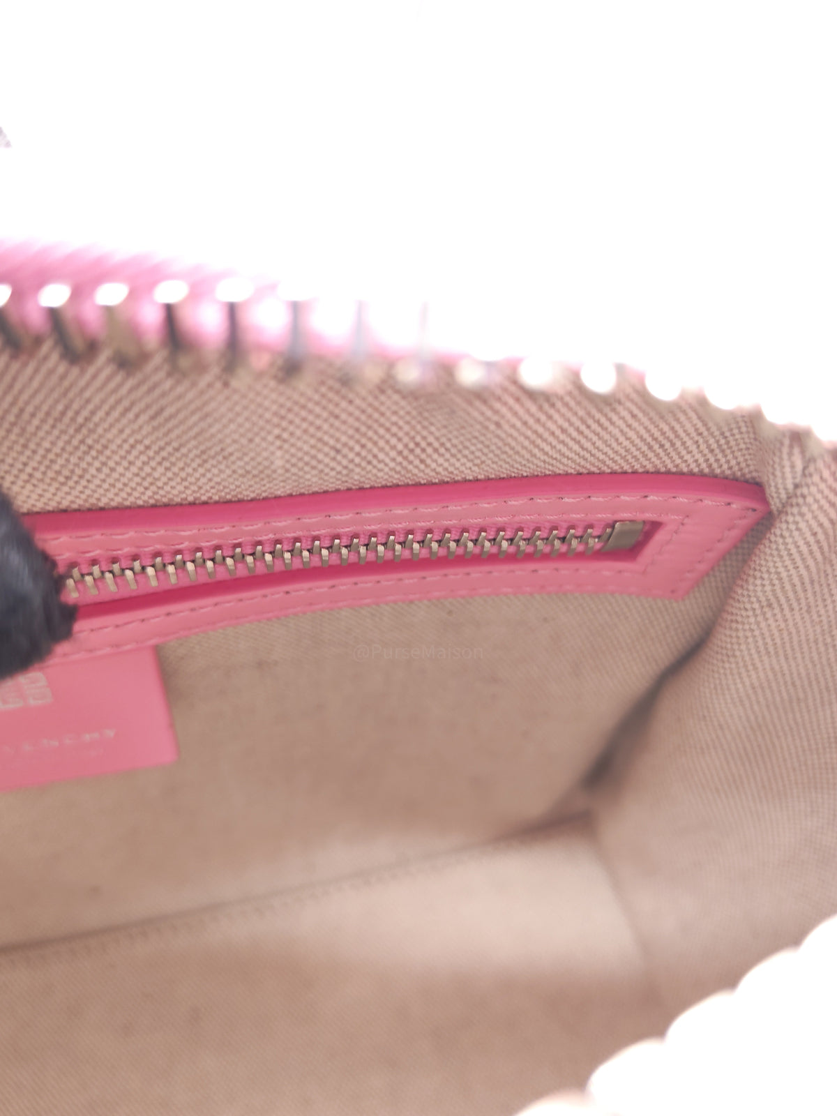 Givenchy Antigona Mini in Pink Calfskin Leather and Silver Hardware