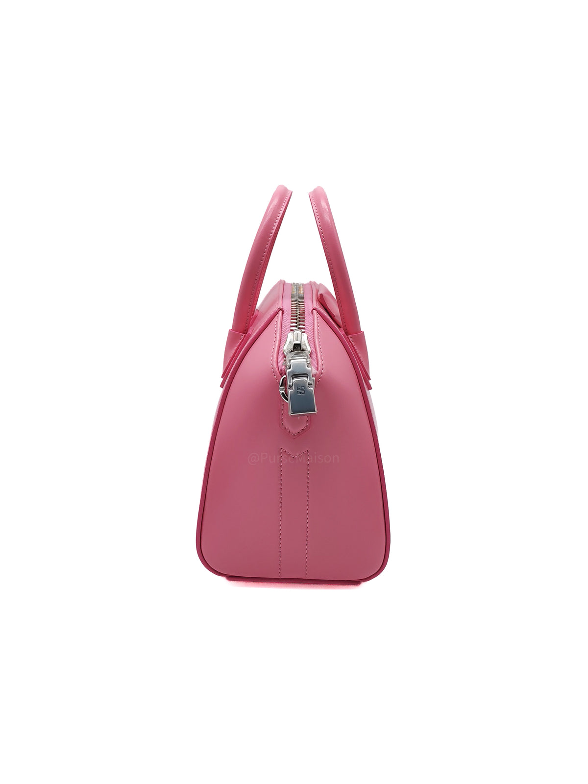 Givenchy Antigona Mini in Pink Calfskin Leather and Silver Hardware