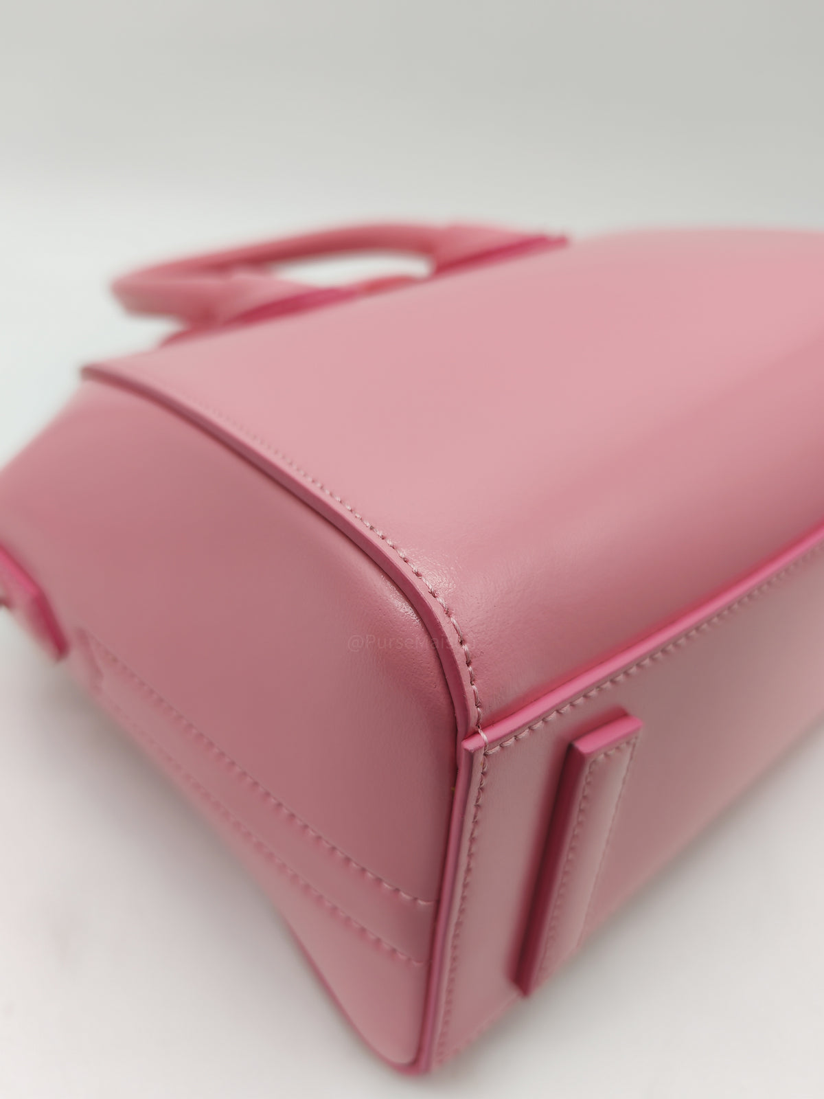 Givenchy Antigona Mini in Pink Calfskin Leather and Silver Hardware