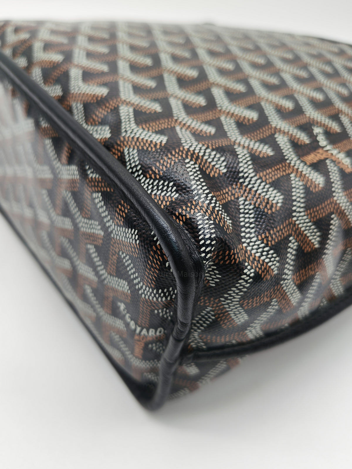 Goyard Mini Anjou in Black Goyardine Canvas