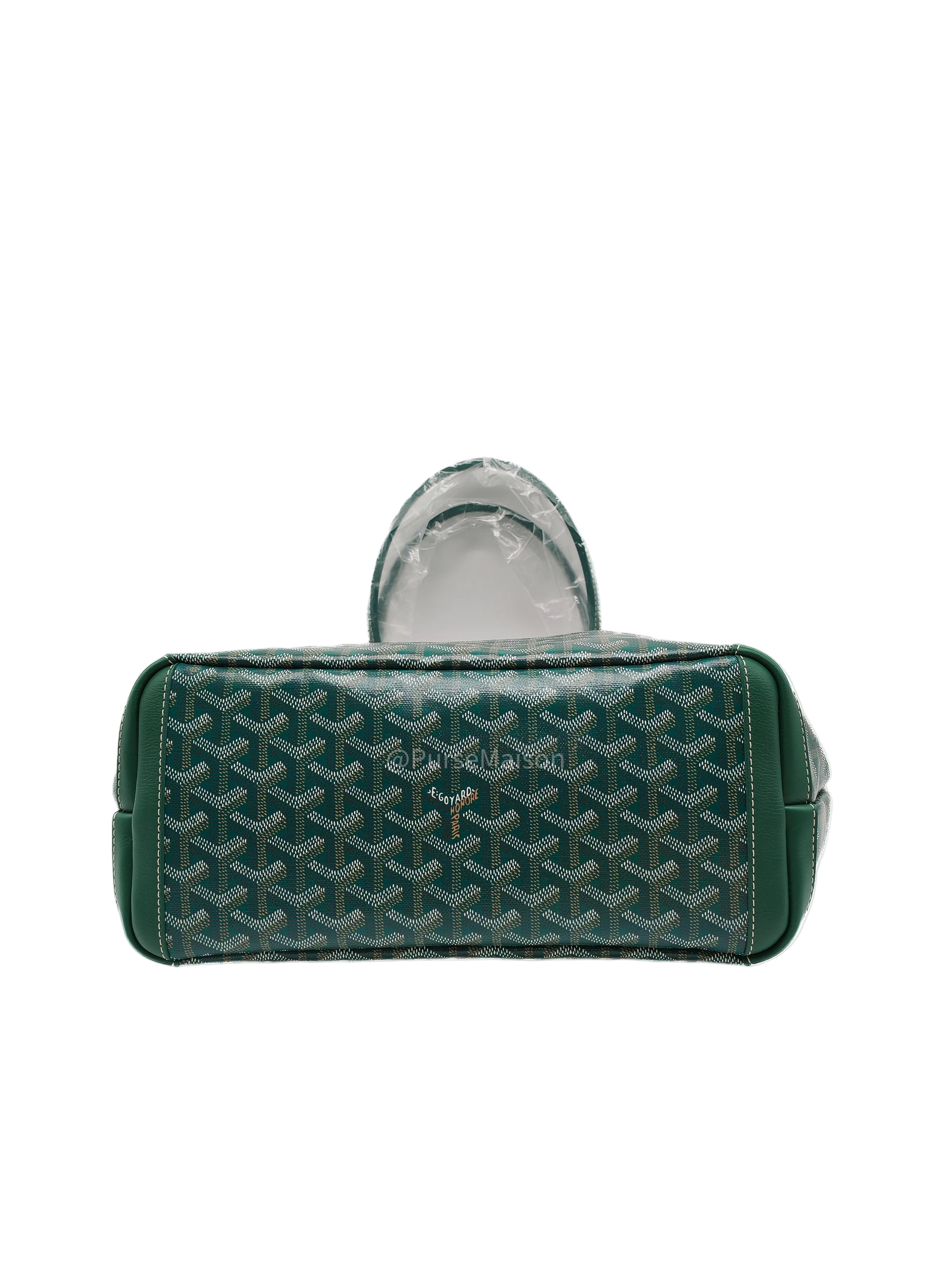 Goyard Artois PM in Green Goyadine Canvas
