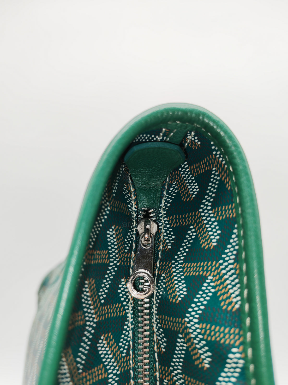 Goyard Artois Tote Bag PM in Green Goyardine Canvas