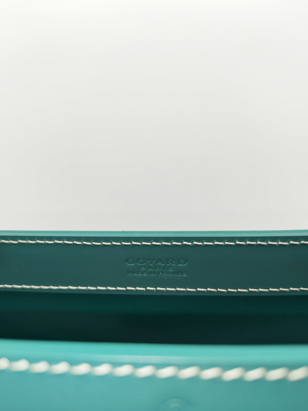 Goyard Bellechase Biaude PM Tote Green Bag Goyardine Canvas