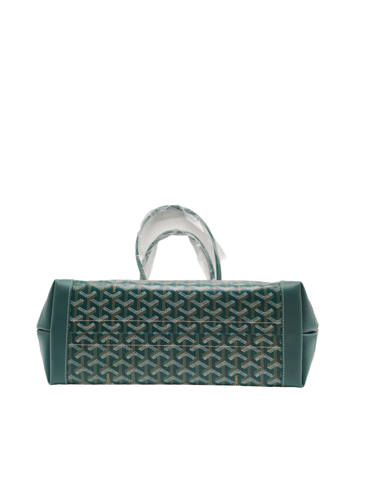 Goyard Bellechase Biaude PM Tote Green Bag Goyardine Canvas