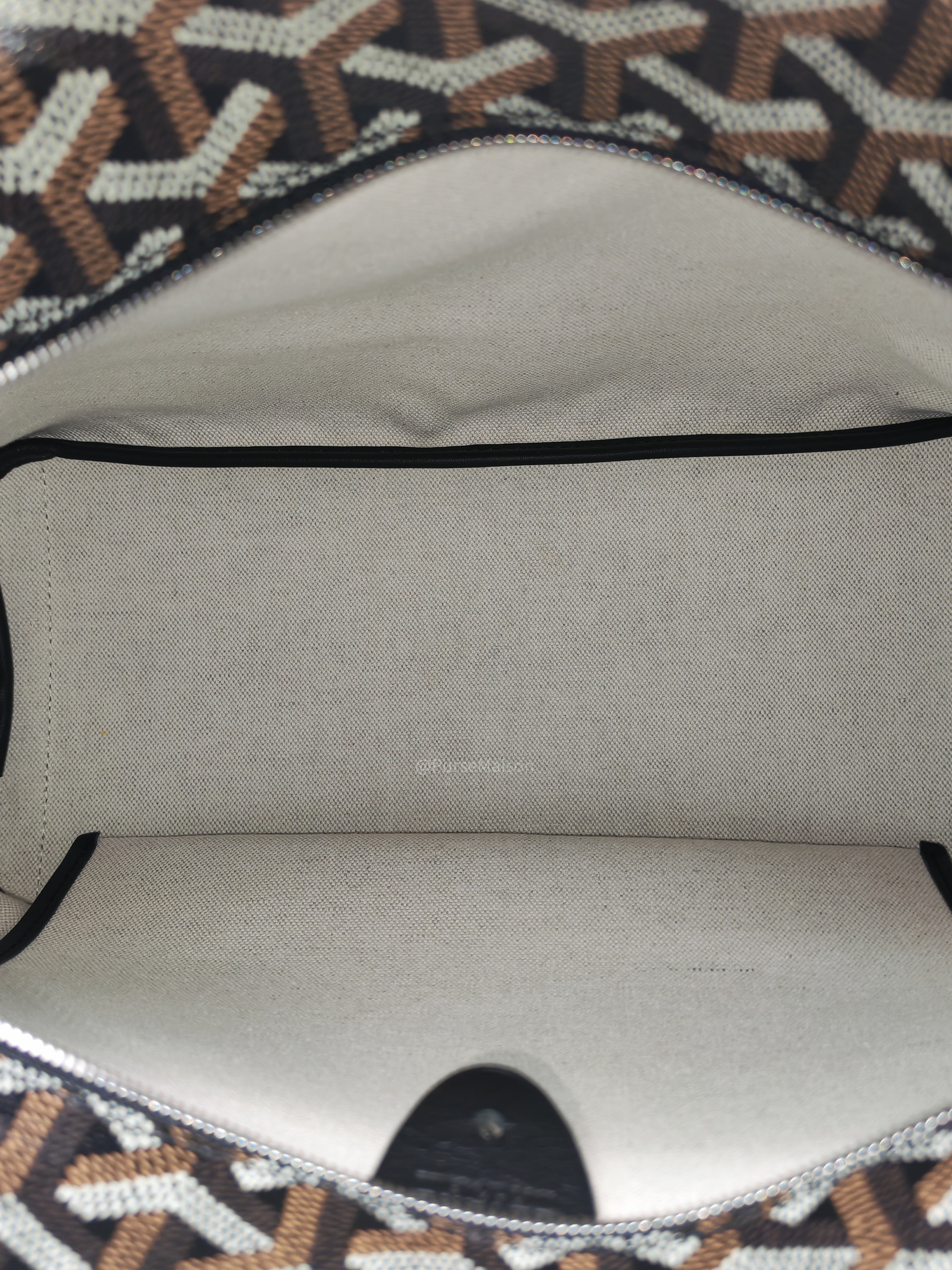 Goyard Artois PM Tote Bag in Noir/Black Goyardine Canvas