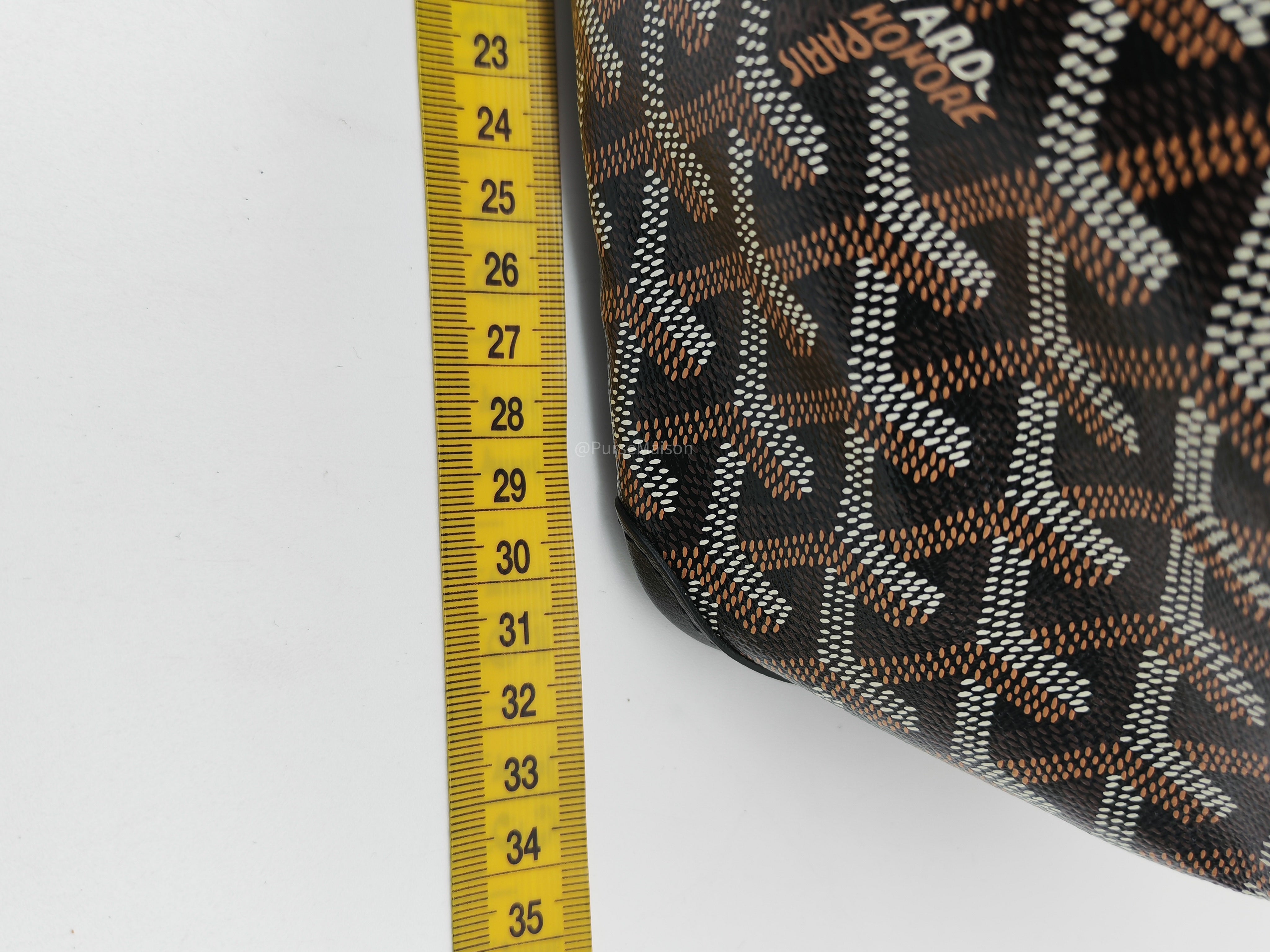 Goyard Artois PM Tote Bag in Noir/Black Goyardine Canvas