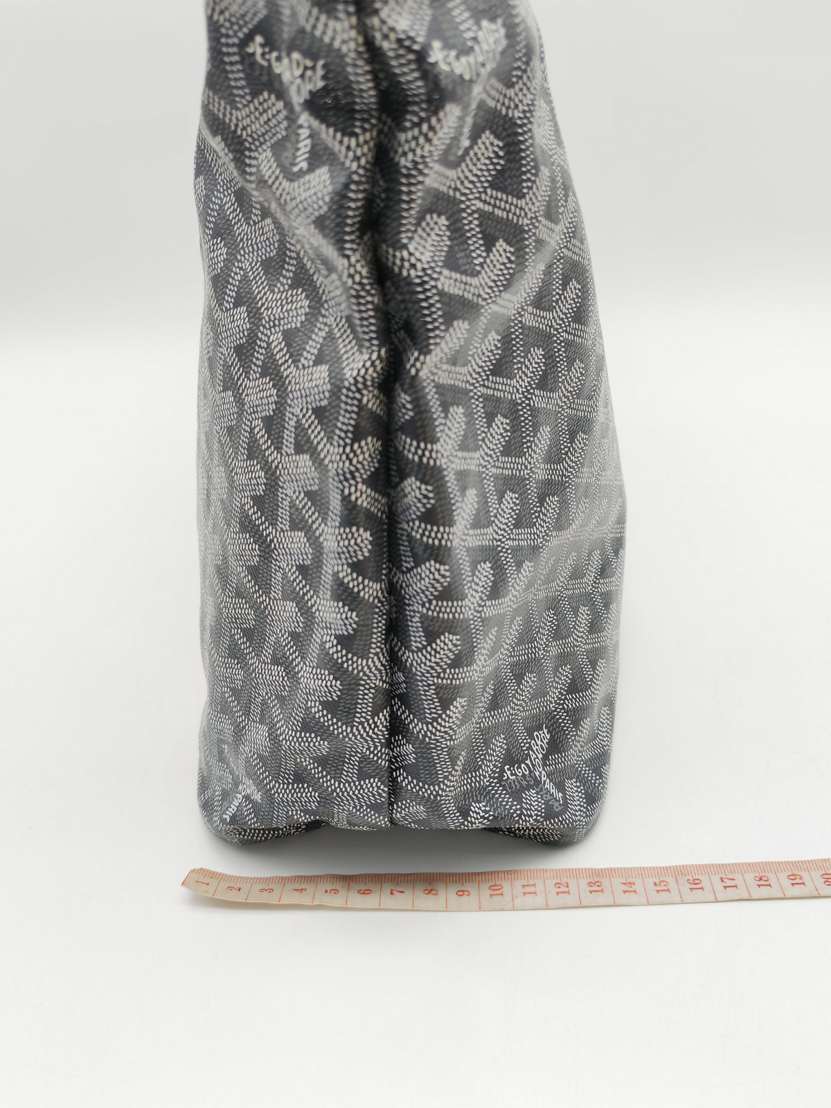 Goyard Boheme Hobo Bag PM in Gray Goyardine Canvas