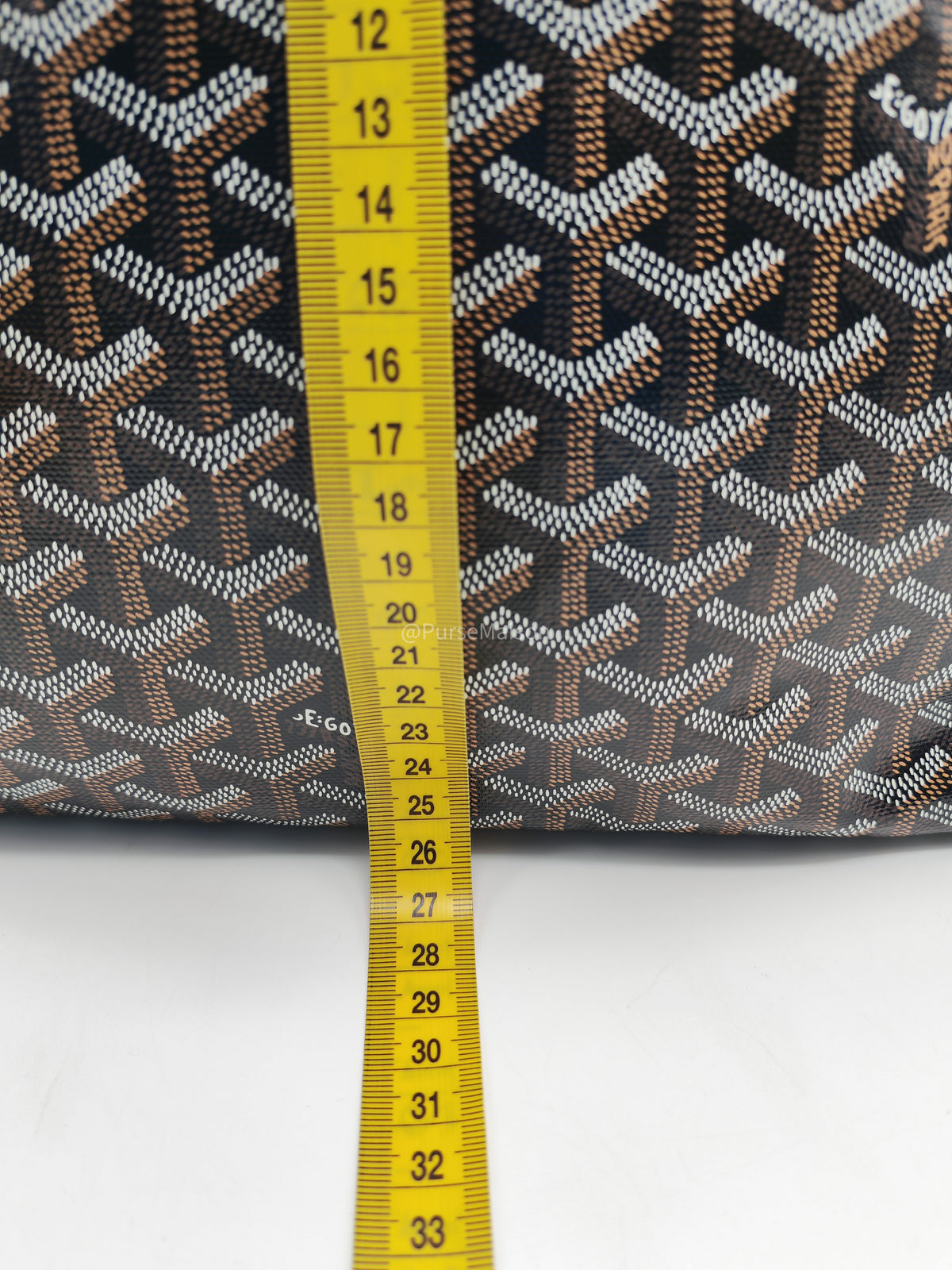 Goyard Boheme Hobo Bag PM in Black Goyardine Canvas