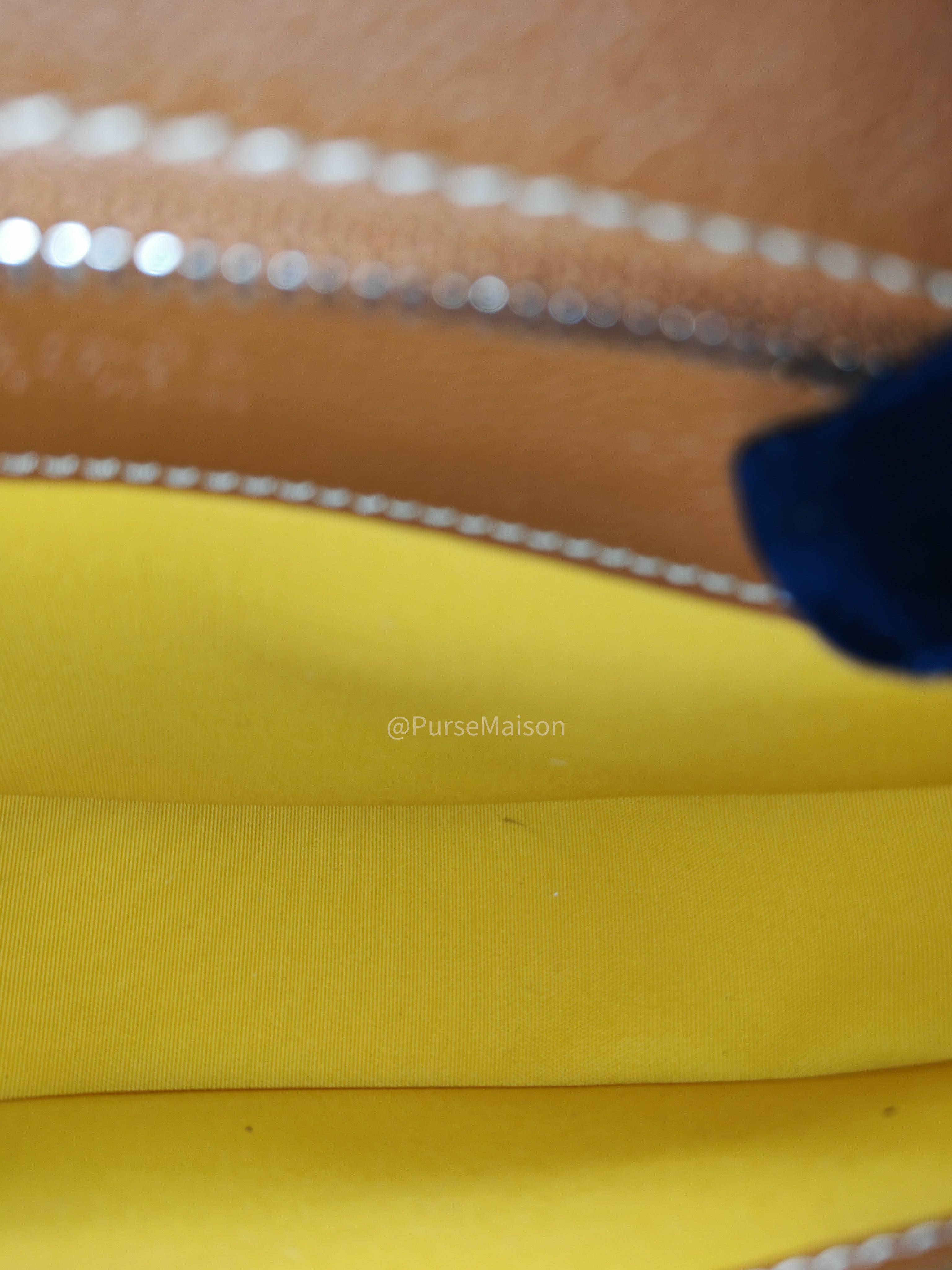 Goyard Hirondelle in Tan Goyardine Canvas Shoulder Bag