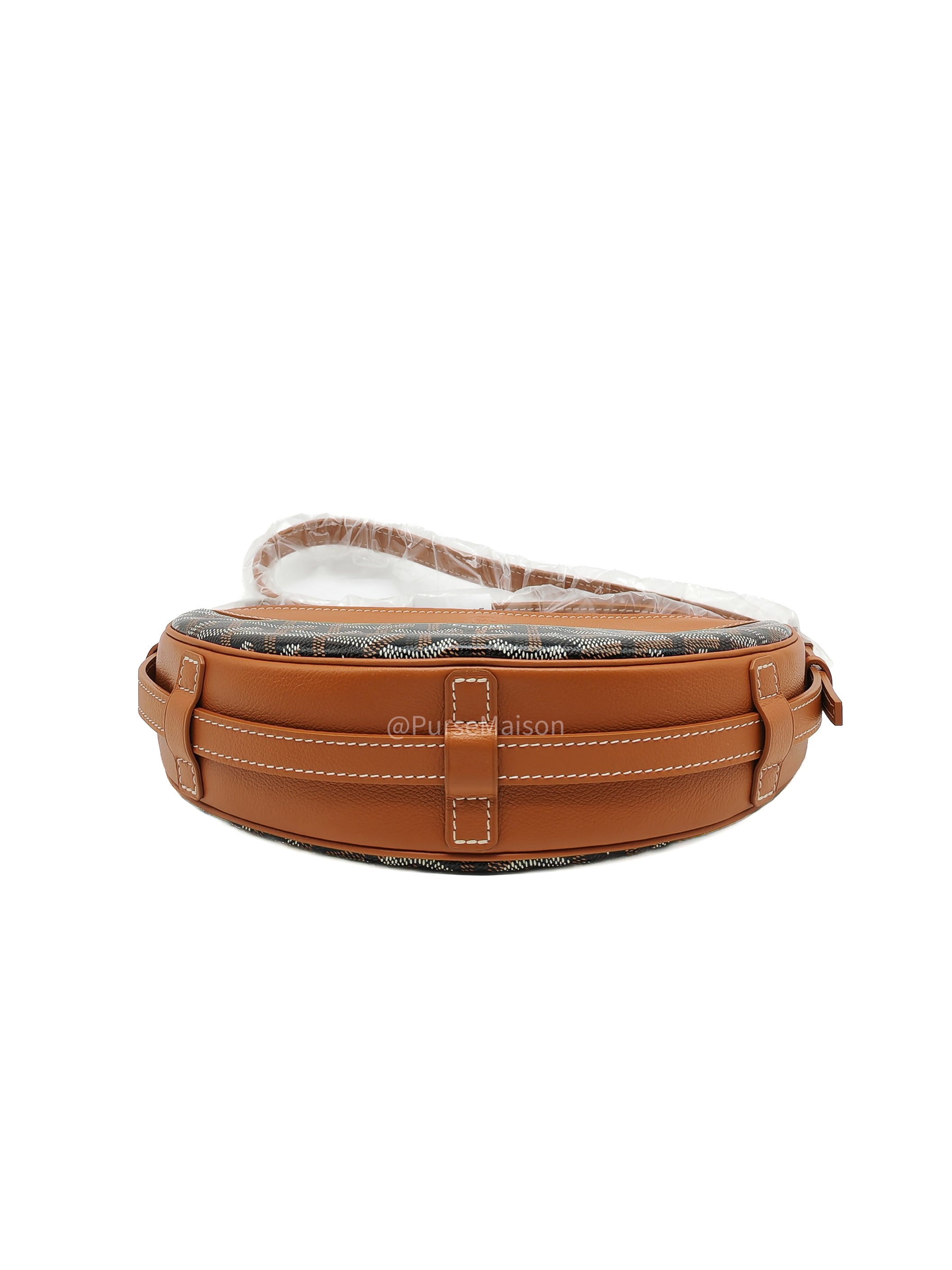 Goyard Hirondelle in Tan Goyardine Canvas Shoulder Bag