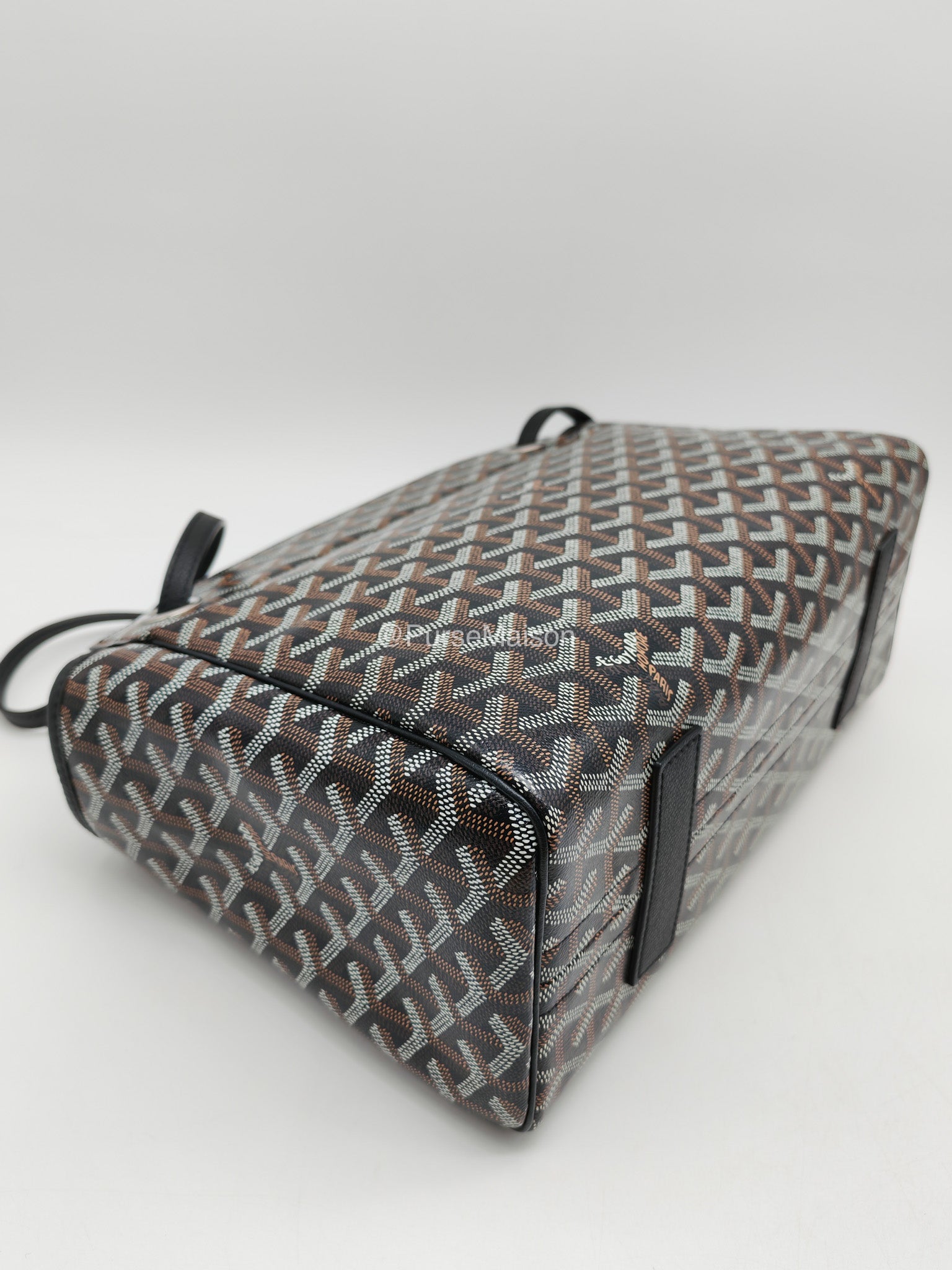 Goyard Rouette Souple PM in BLack Goyardine Canvas