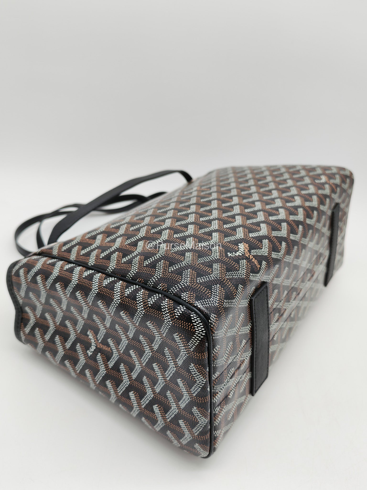 Goyard Rouette Souple PM in BLack Goyardine Canvas