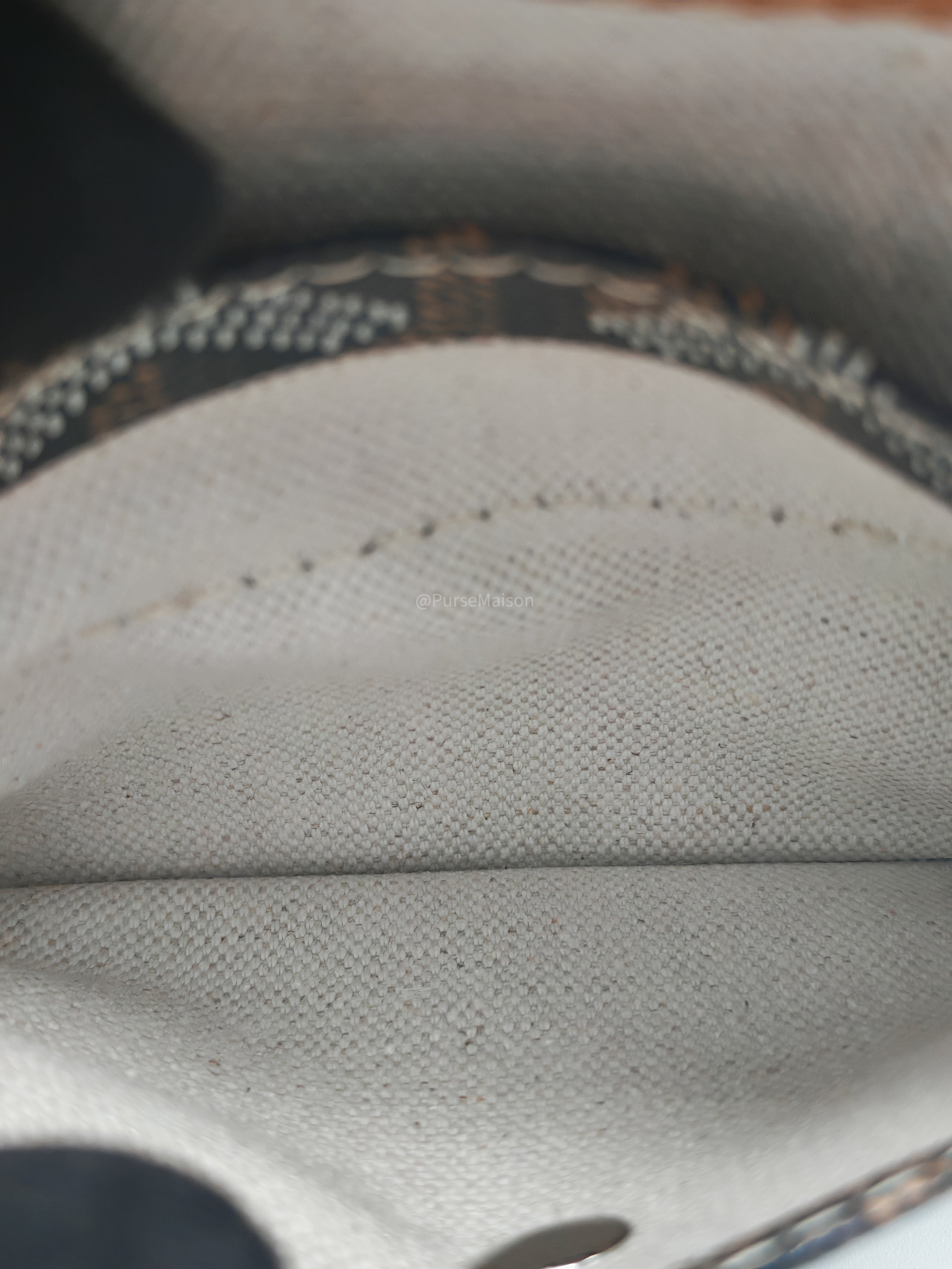 Goyard Mini Anjou Tote Bag in Tan Goyardine Canvas