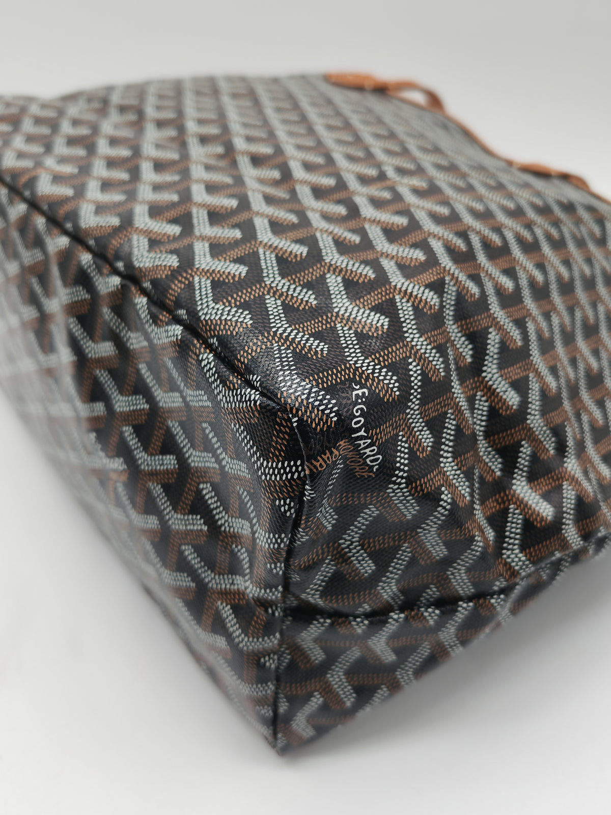 Goyard Saint Louis Tote Bag PM in Tan Goyardine Canvas