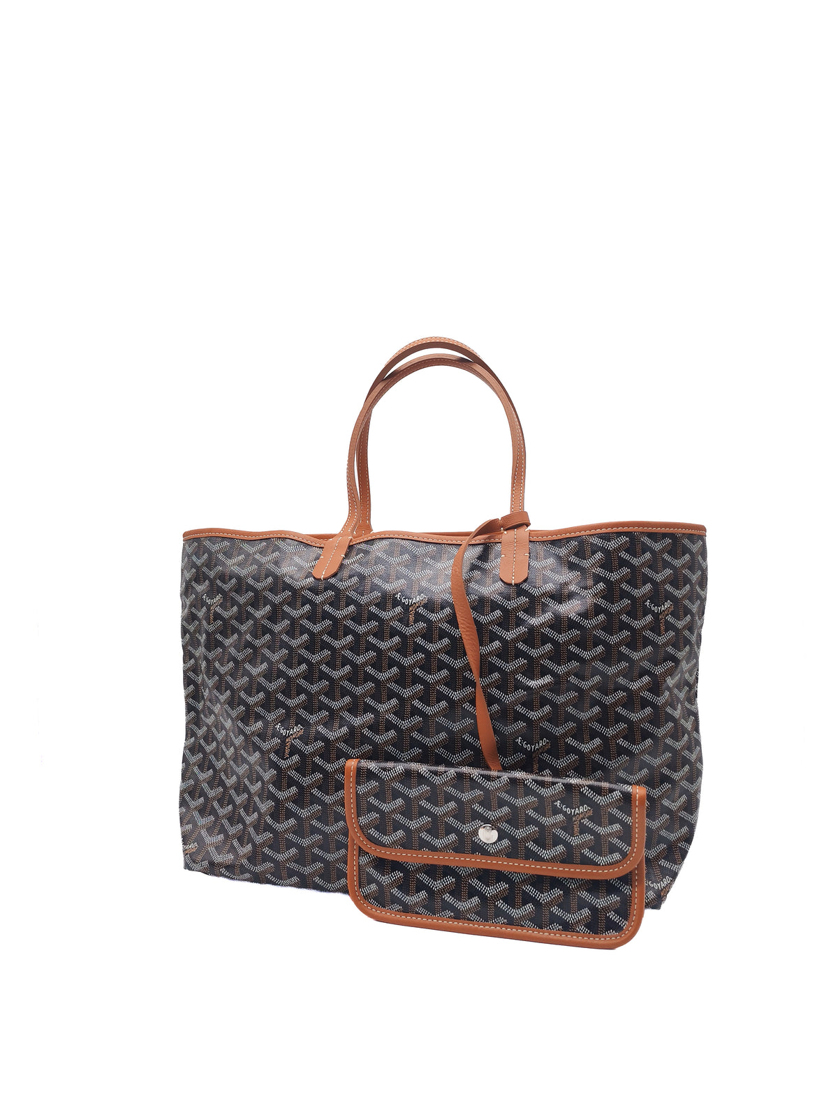 Goyard Saint Louis Tote Bag PM in Tan Goyardine Canvas