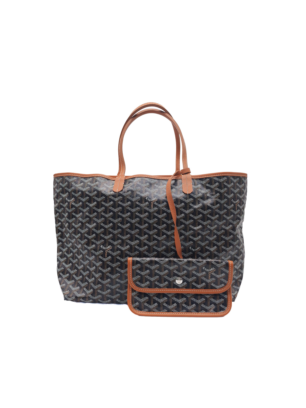 Goyard Saint Louis Tote Bag PM in Tan Goyardine Canvas