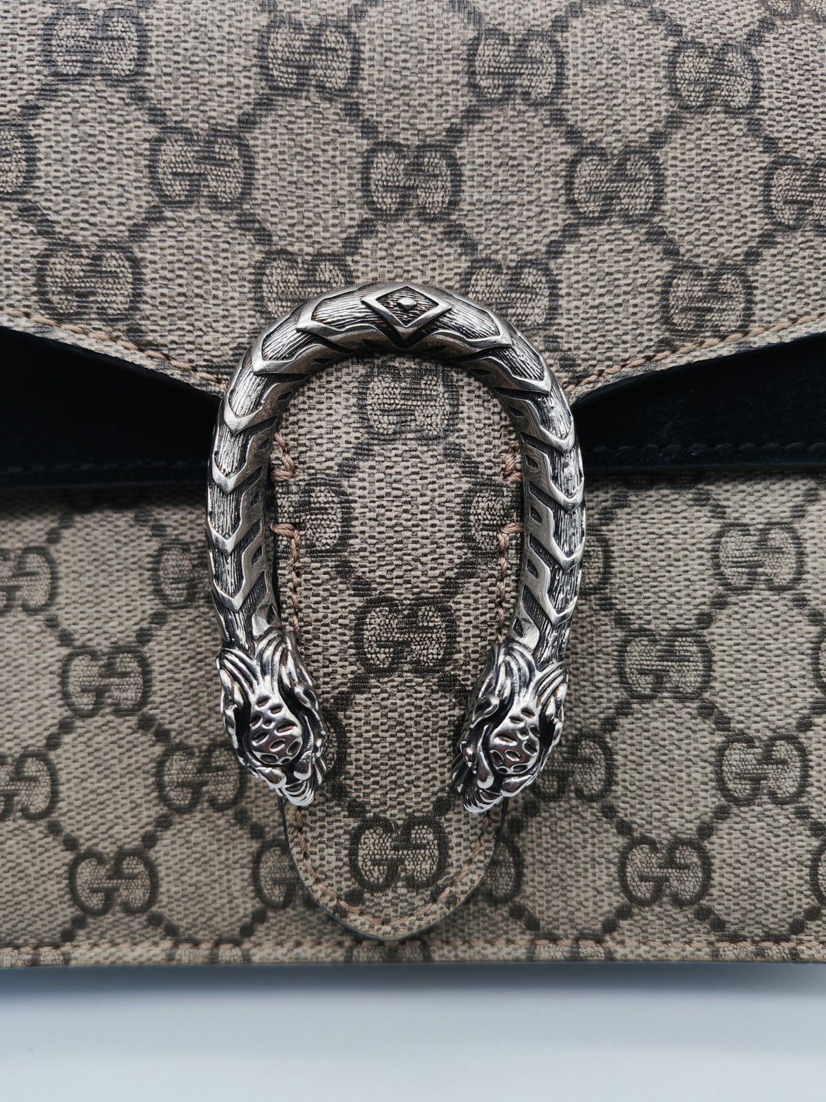 Gucci Dionysus Mini Shoulder Bag in Monogram GG Supreme Canvas
