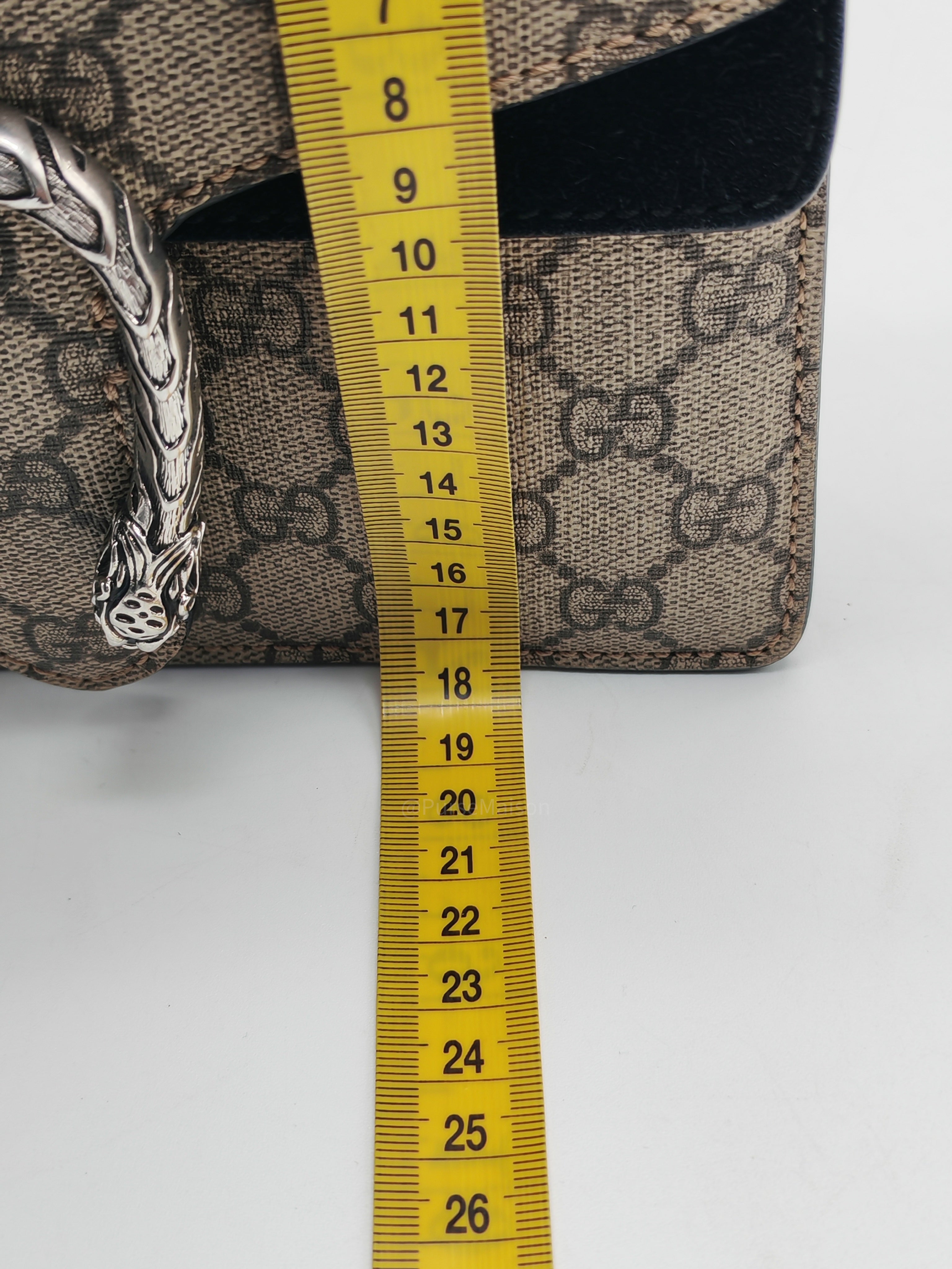 Gucci Dionysus Mini Shoulder Bag in Monogram GG Supreme Canvas