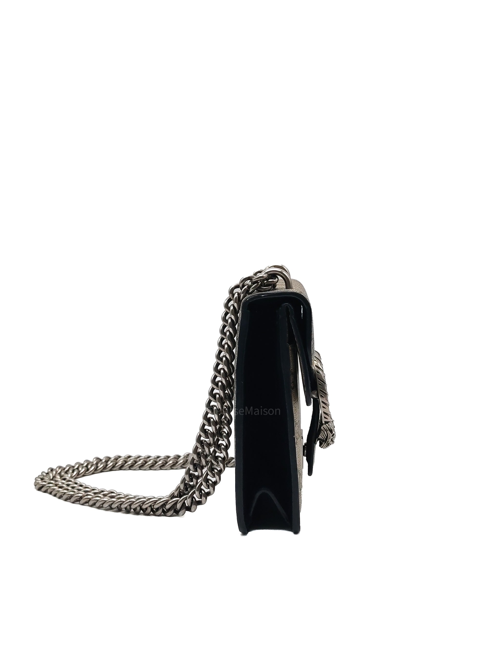 Gucci Dionysus Mini Shoulder Bag in Monogram GG Supreme Canvas