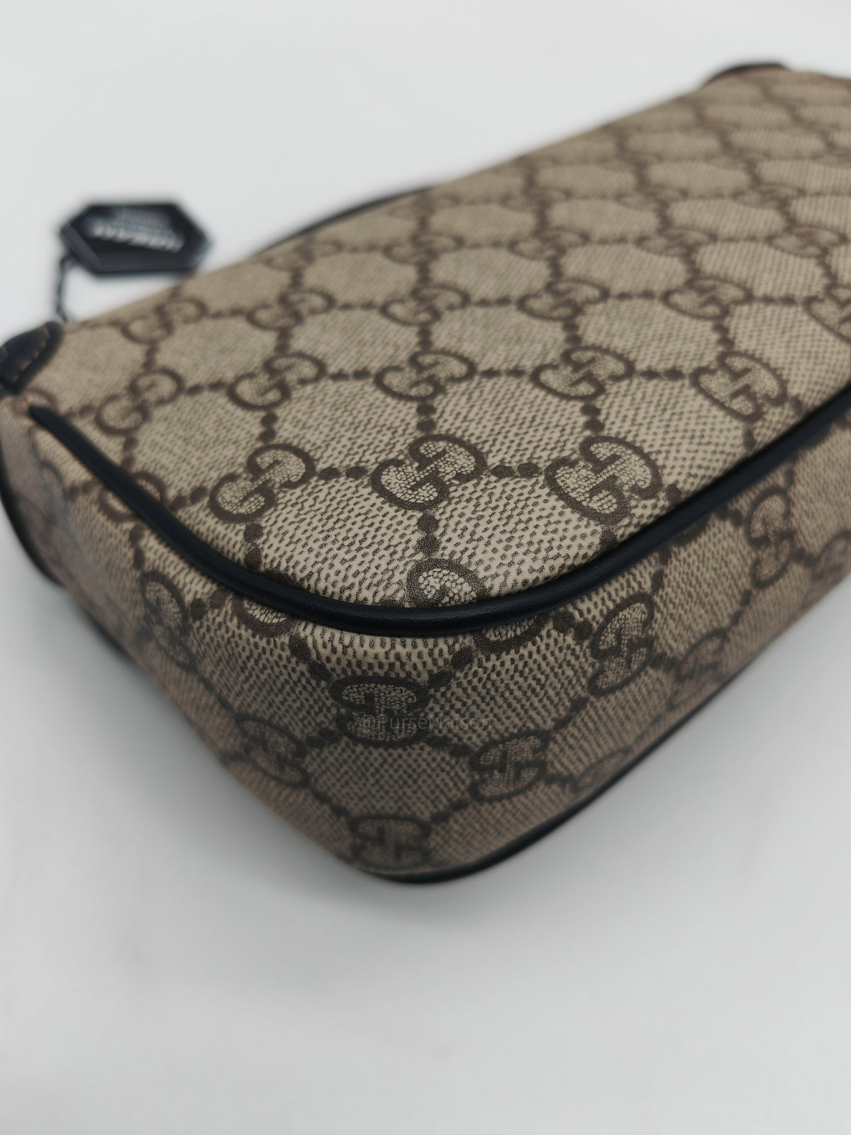 Gucci Horsebit 1955 Soft Small East West Shoulder Bag Supreme Canvas