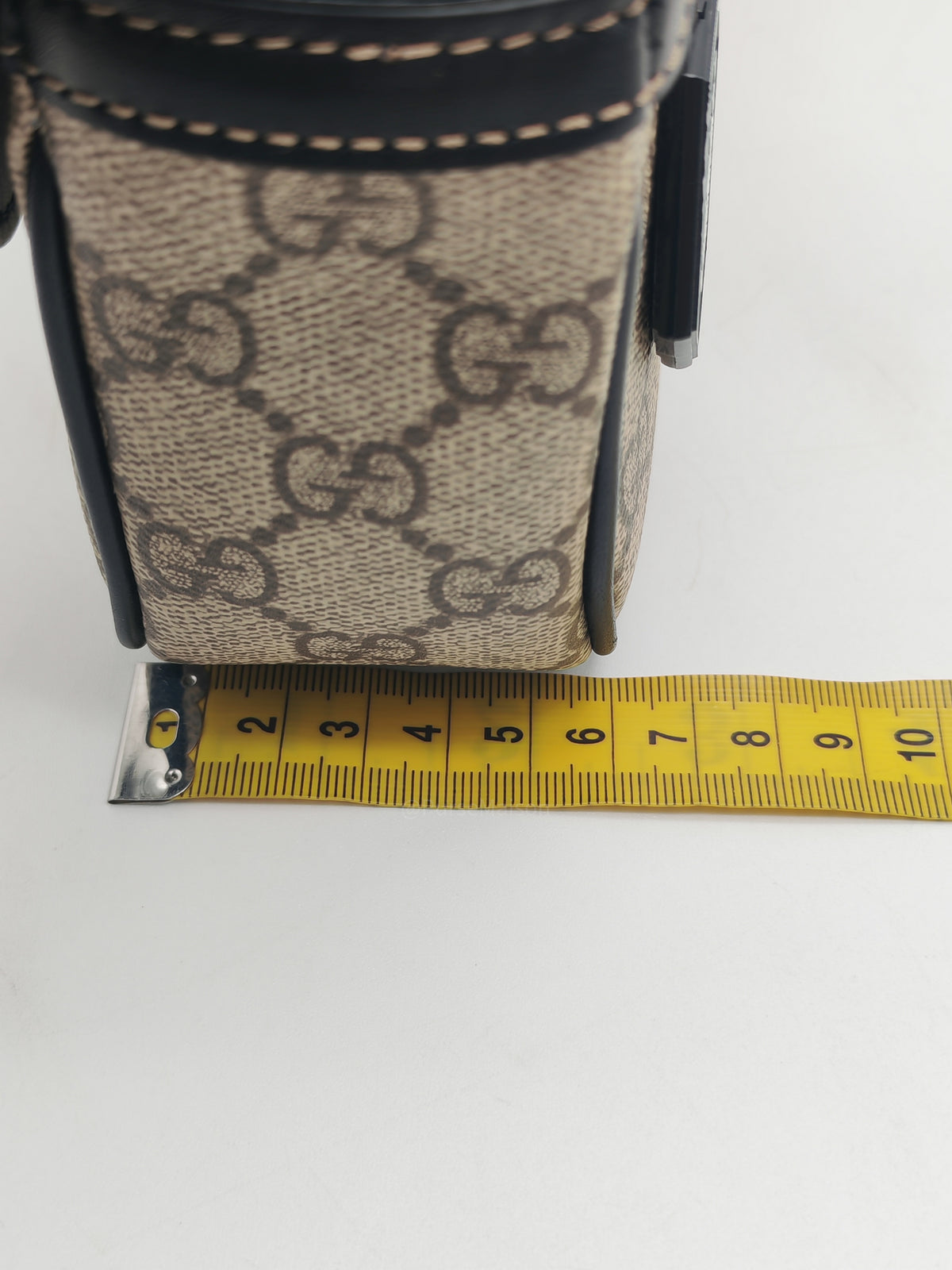 Gucci Horsebit 1955 Soft Small East West Shoulder Bag Supreme Canvas