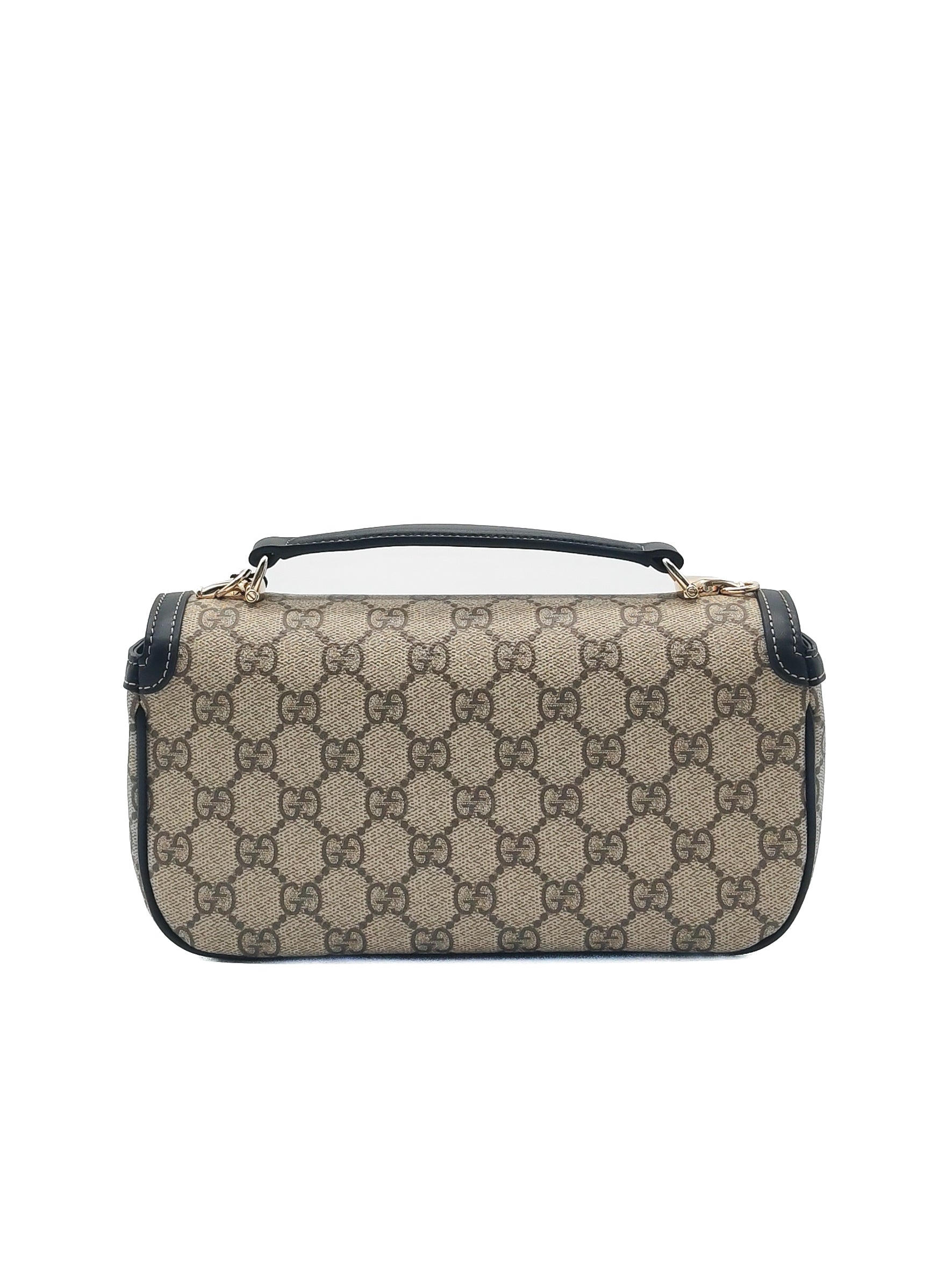 Gucci Horsebit 1955 Soft Small East West Shoulder Bag Supreme Canvas