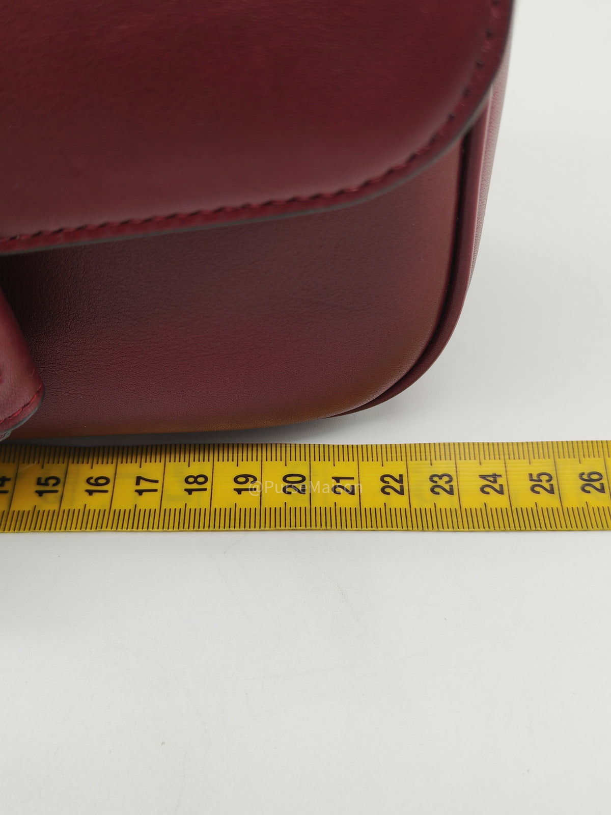 Gucci Horsebit 1955 East West Shoulder Bag in Rosso Ancora Calfskin Leather and Light Gold Hardware