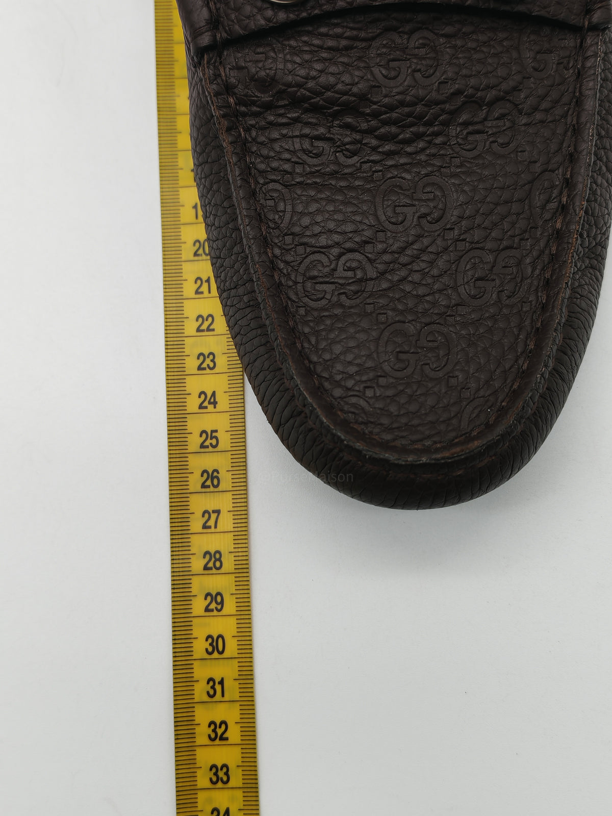 Gucci Leather Driver Loafers in Brown Morsetto Detail Size 7 (25 cm)