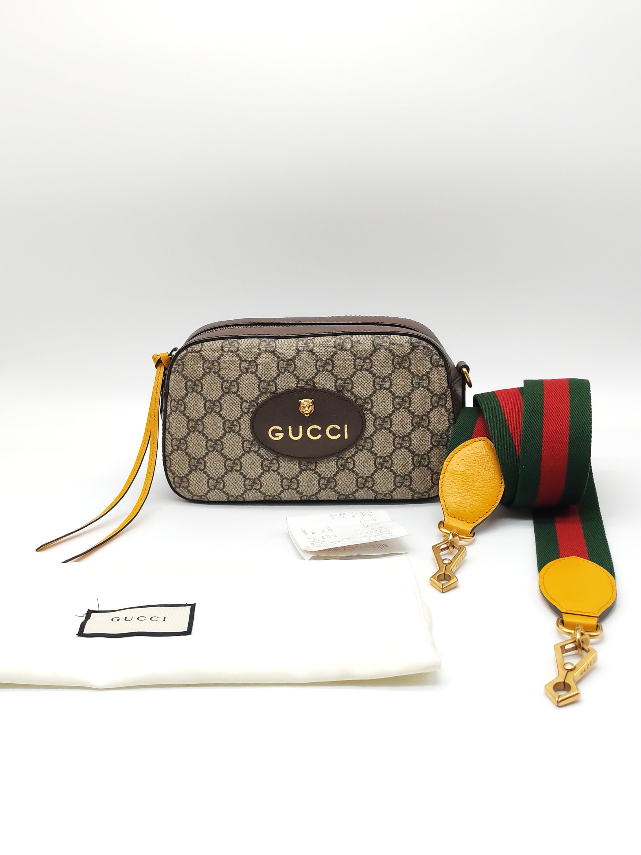 Gucci Neo Vintage Camera Bag in Monogram GG Supreme Canvas