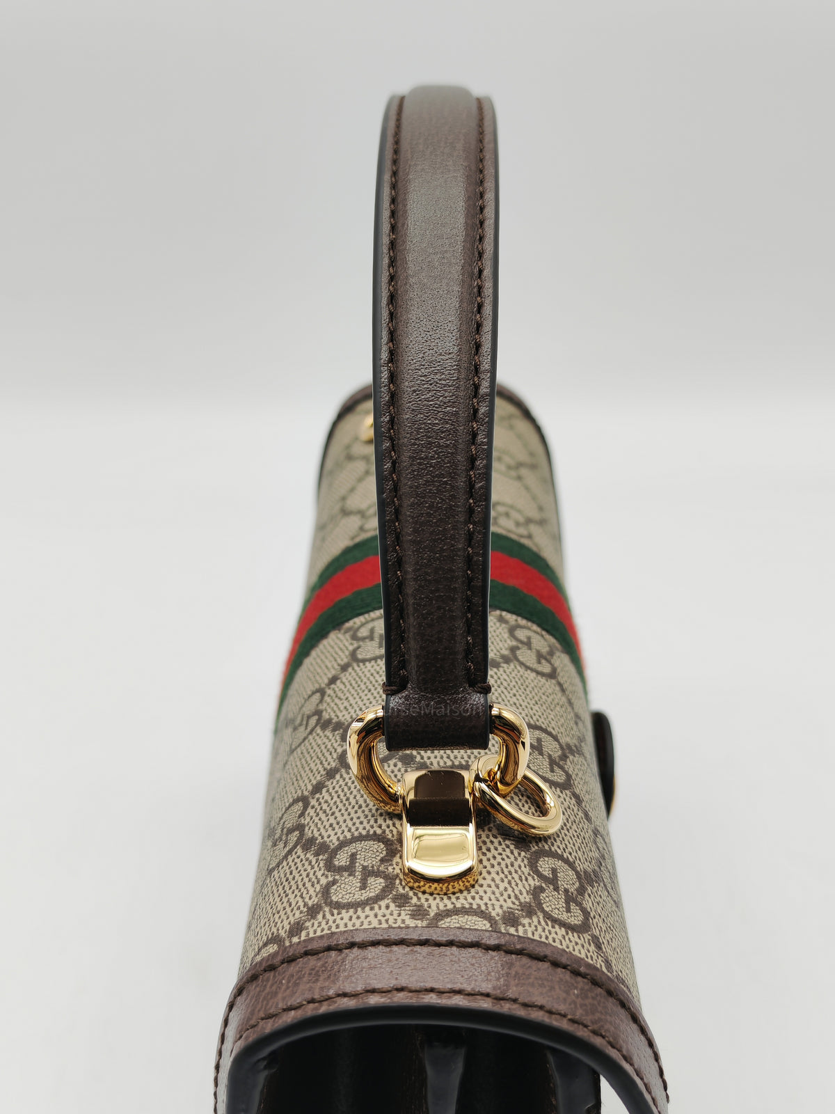 Gucci Ophidia Top Handle Bag Medium GG Supreme Canvas | Purse Maison Luxury Bags Shop