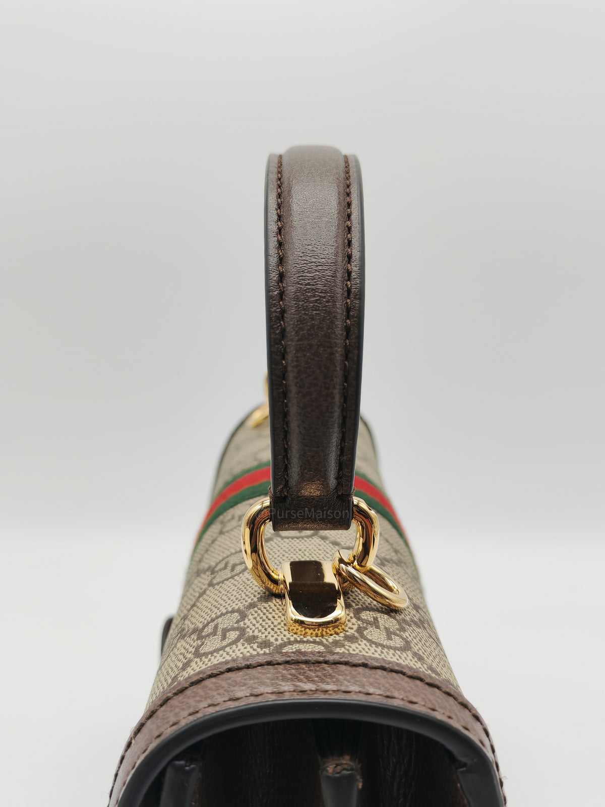 Gucci Ophidia Top Handle Bag Medium GG Supreme Canvas | Purse Maison Luxury Bags Shop